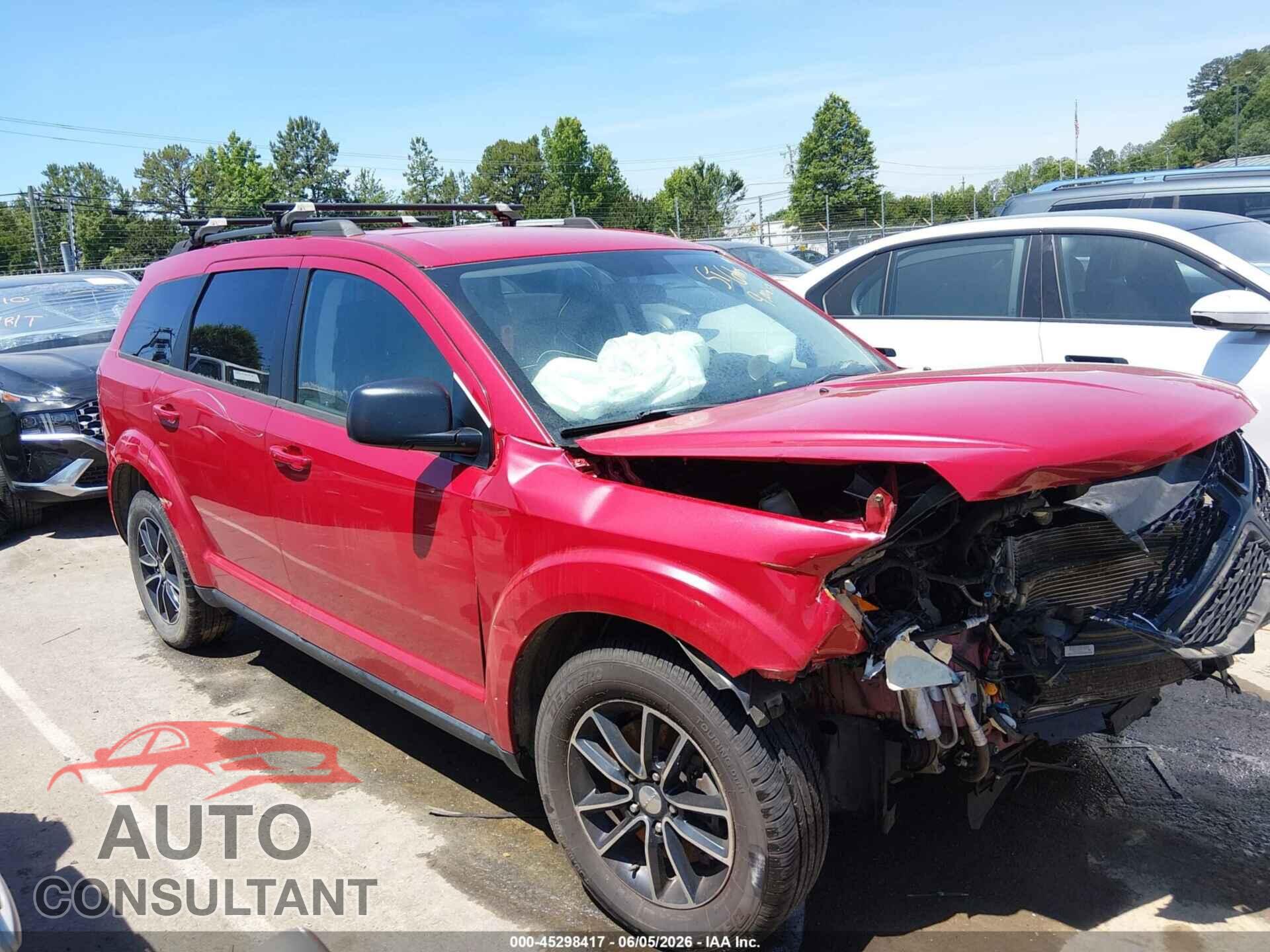 DODGE JOURNEY 2017 - 3C4PDCAB4HT599424