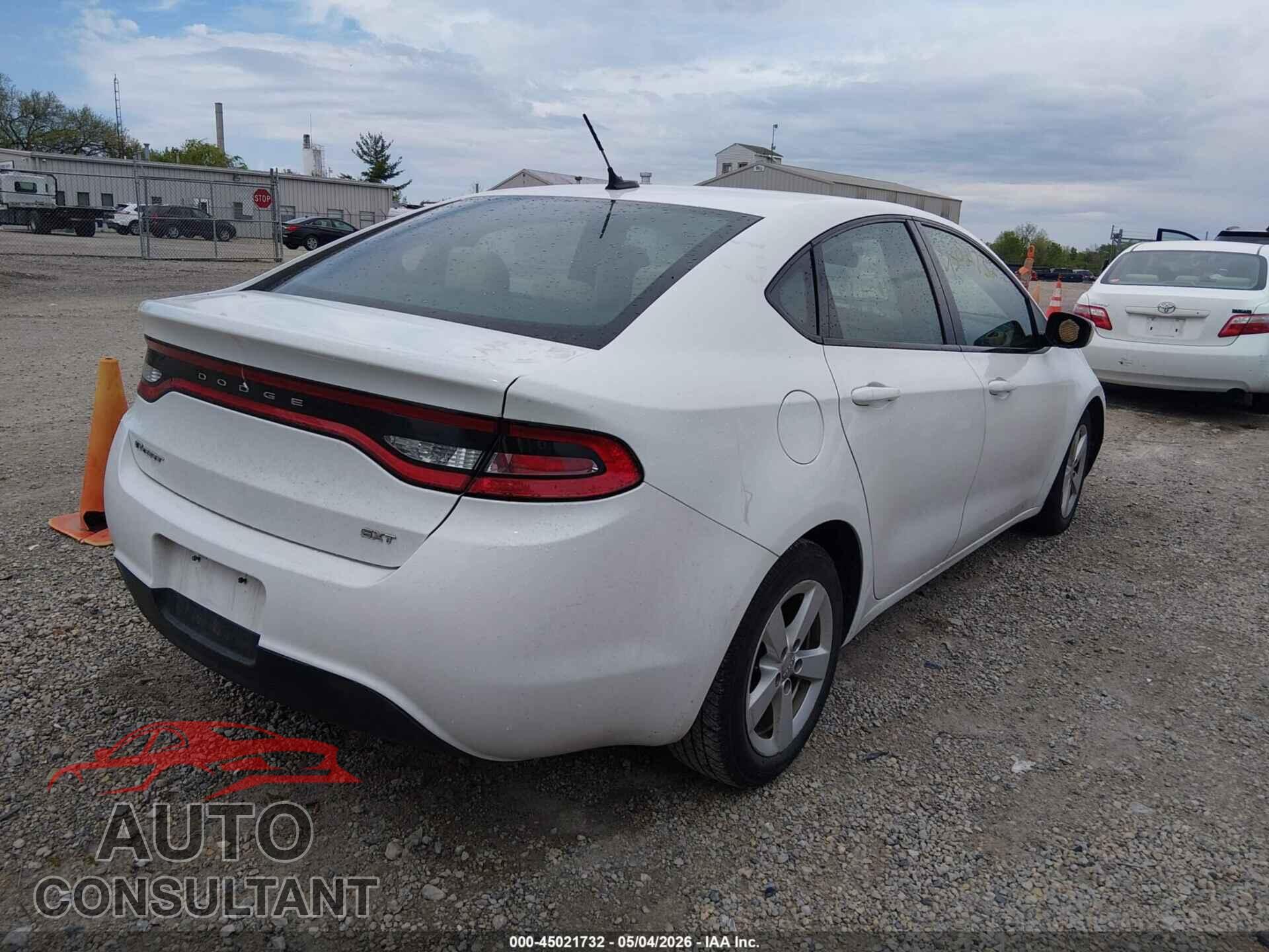 DODGE DART 2015 - 1C3CDFBBXFD351068