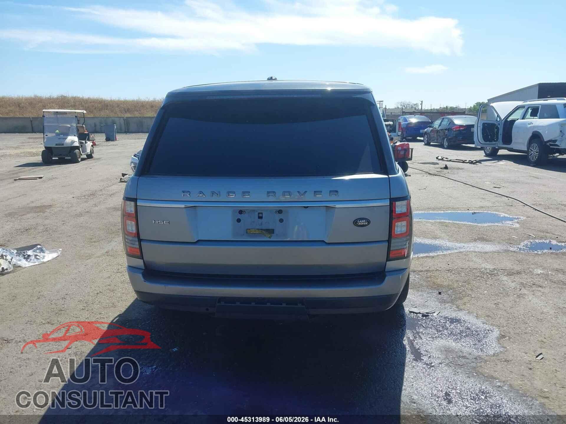 LAND ROVER RANGE ROVER 2013 - SALGS2DF8DA117529