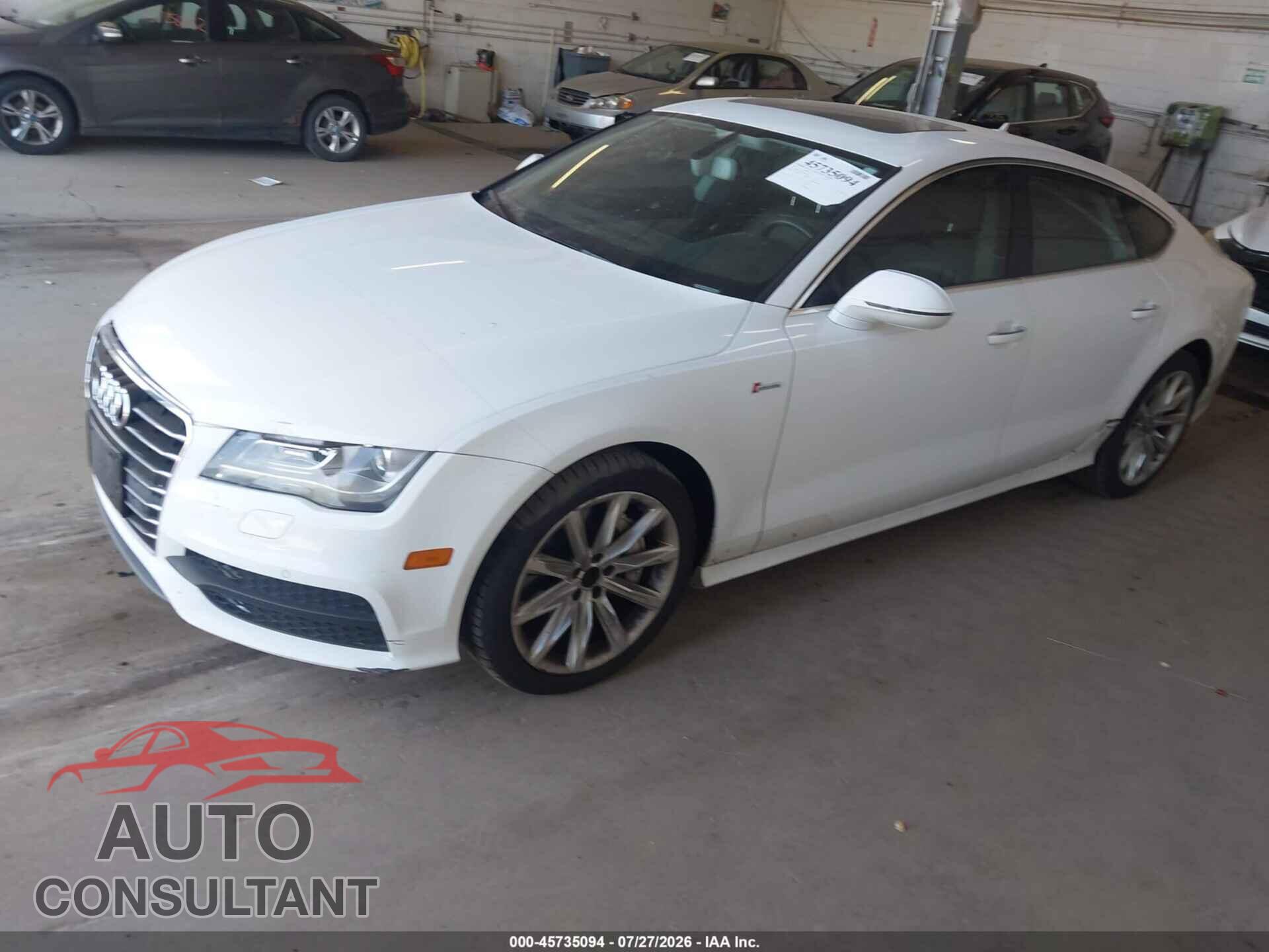 AUDI A7 2012 - WAU2GAFC2CN082121