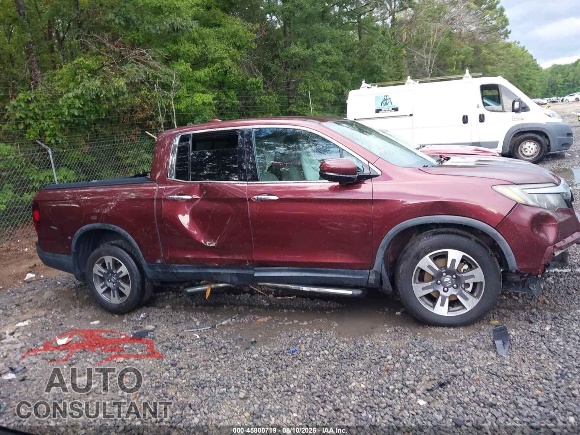 HONDA RIDGELINE 2017 - 5FPYK3F70HB037976
