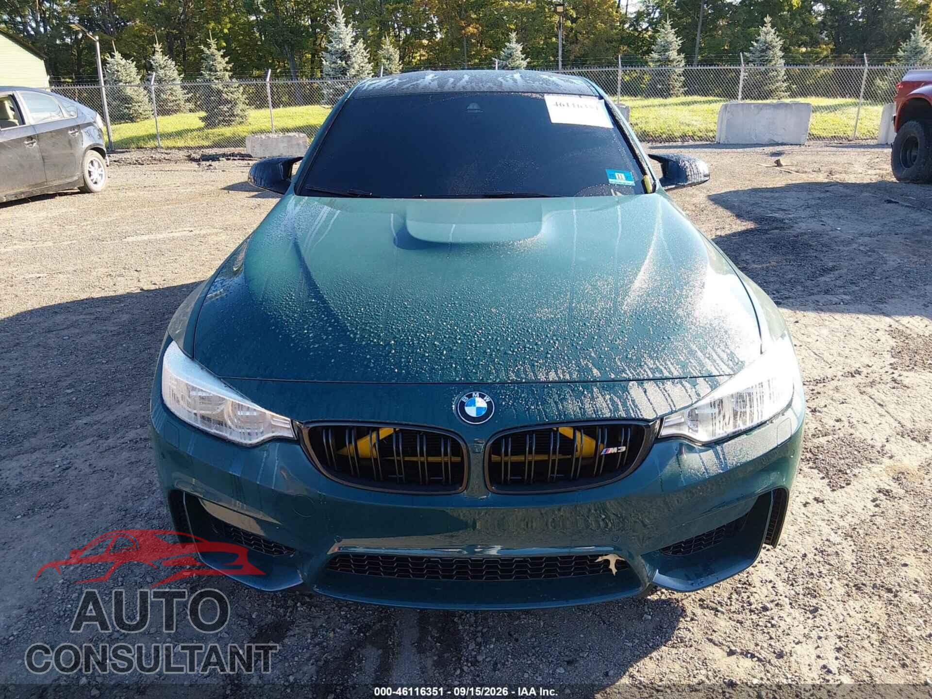 BMW M3 2016 - WBS8M9C52G5D31299