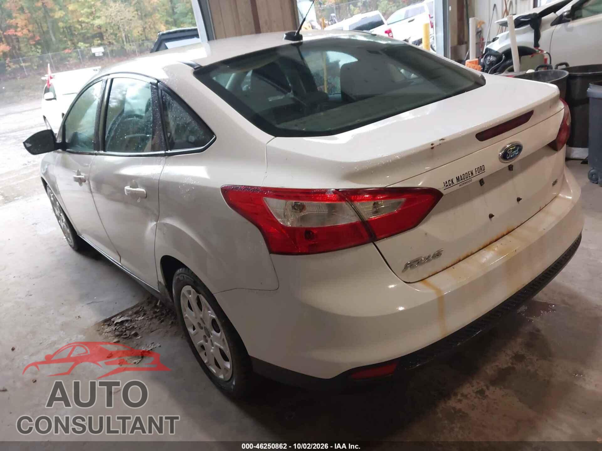 FORD FOCUS 2012 - 1FAHP3F26CL425675