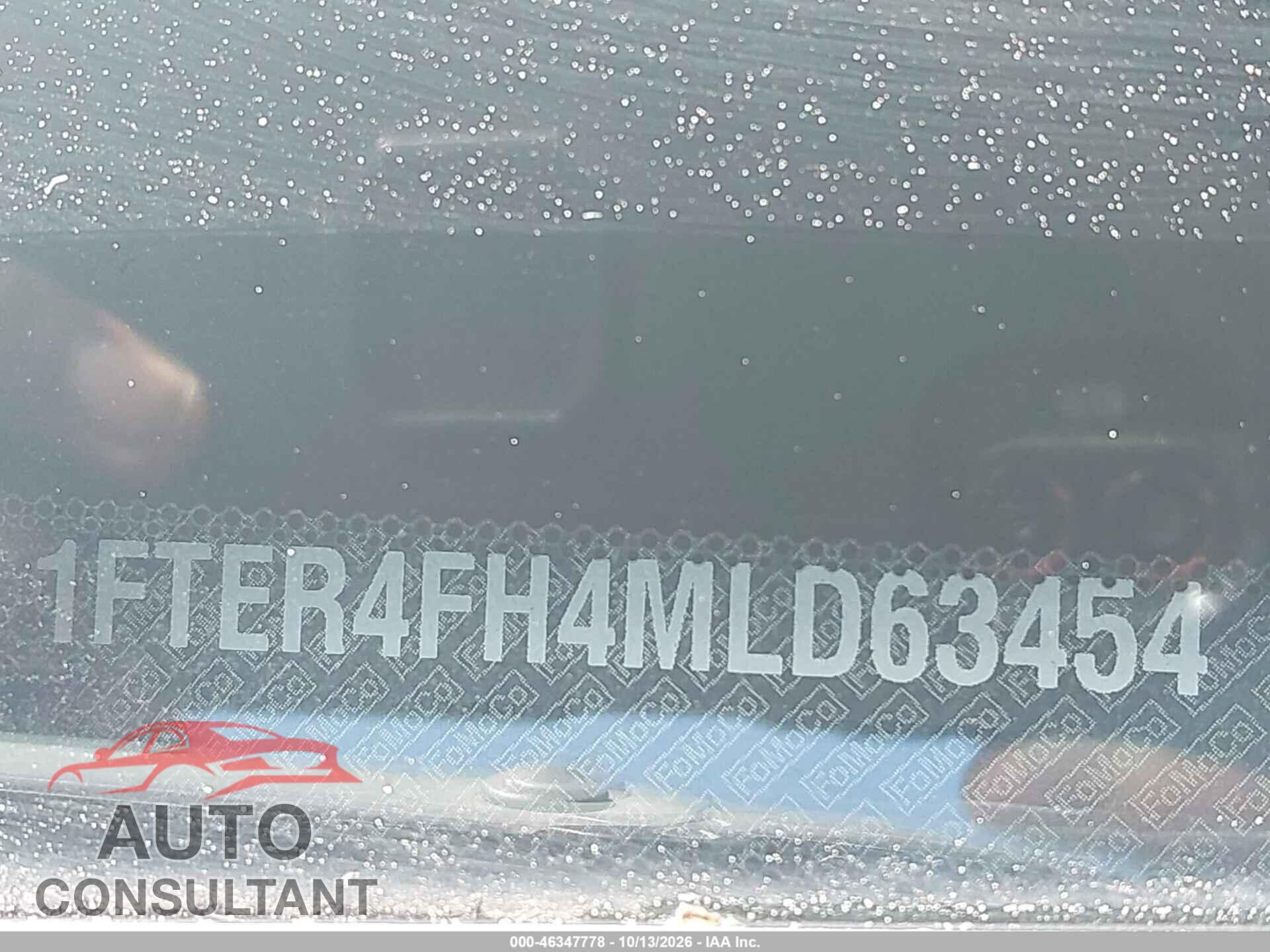 FORD RANGER 2021 - 1FTER4FH4MLD63454