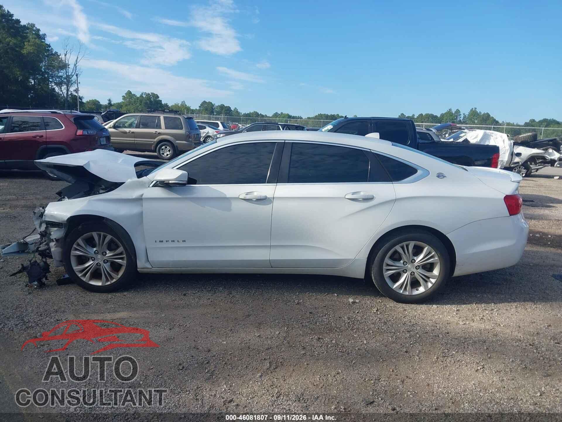 CHEVROLET IMPALA 2014 - 2G1125S37E9103473