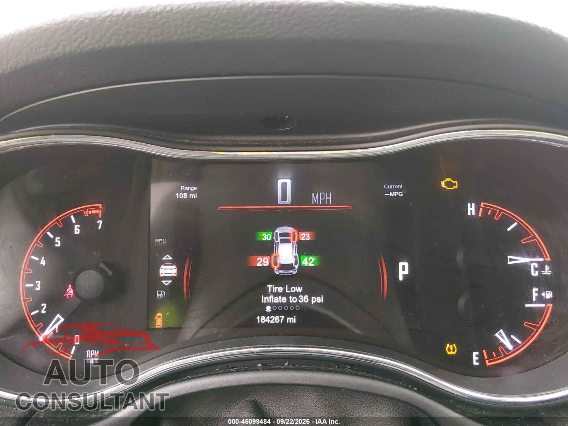 DODGE DURANGO 2014 - 1C4RDJDG5EC586631