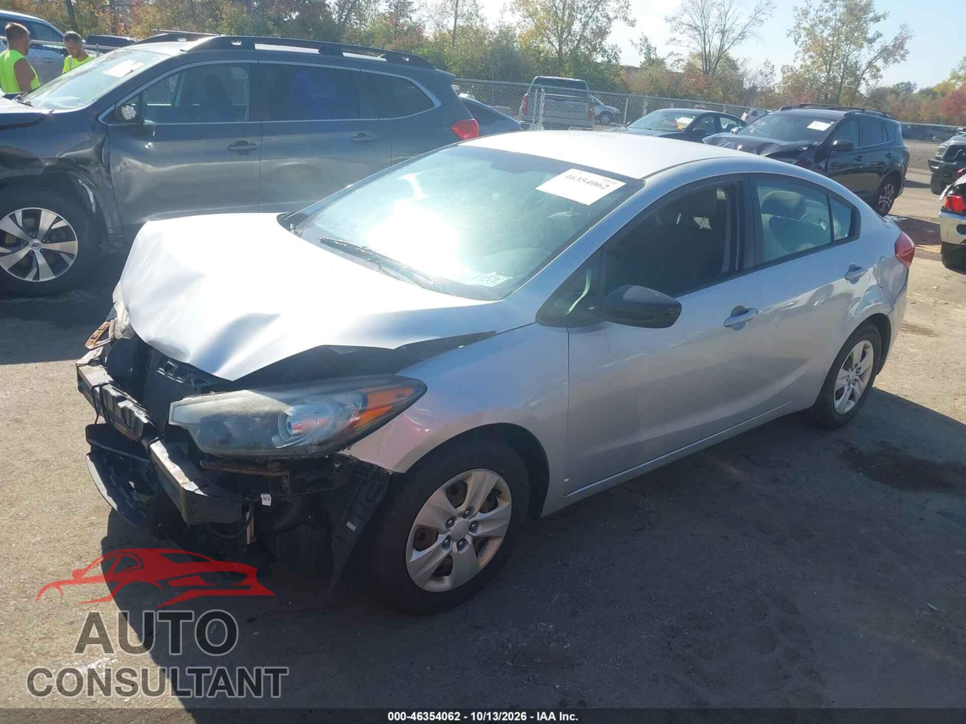 KIA FORTE 2016 - KNAFK4A69G5520058