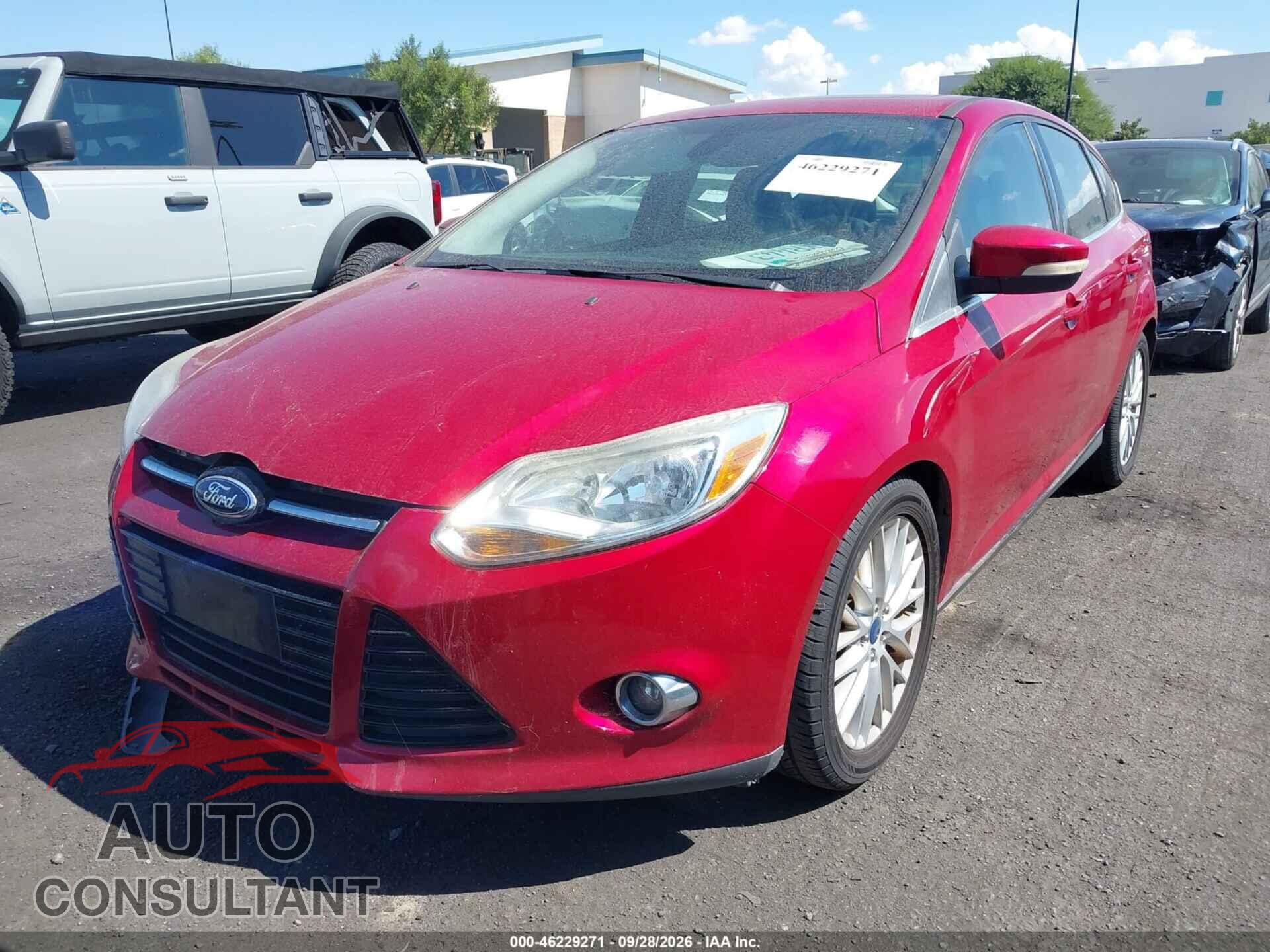 FORD FOCUS 2012 - 1FAHP3M20CL415744