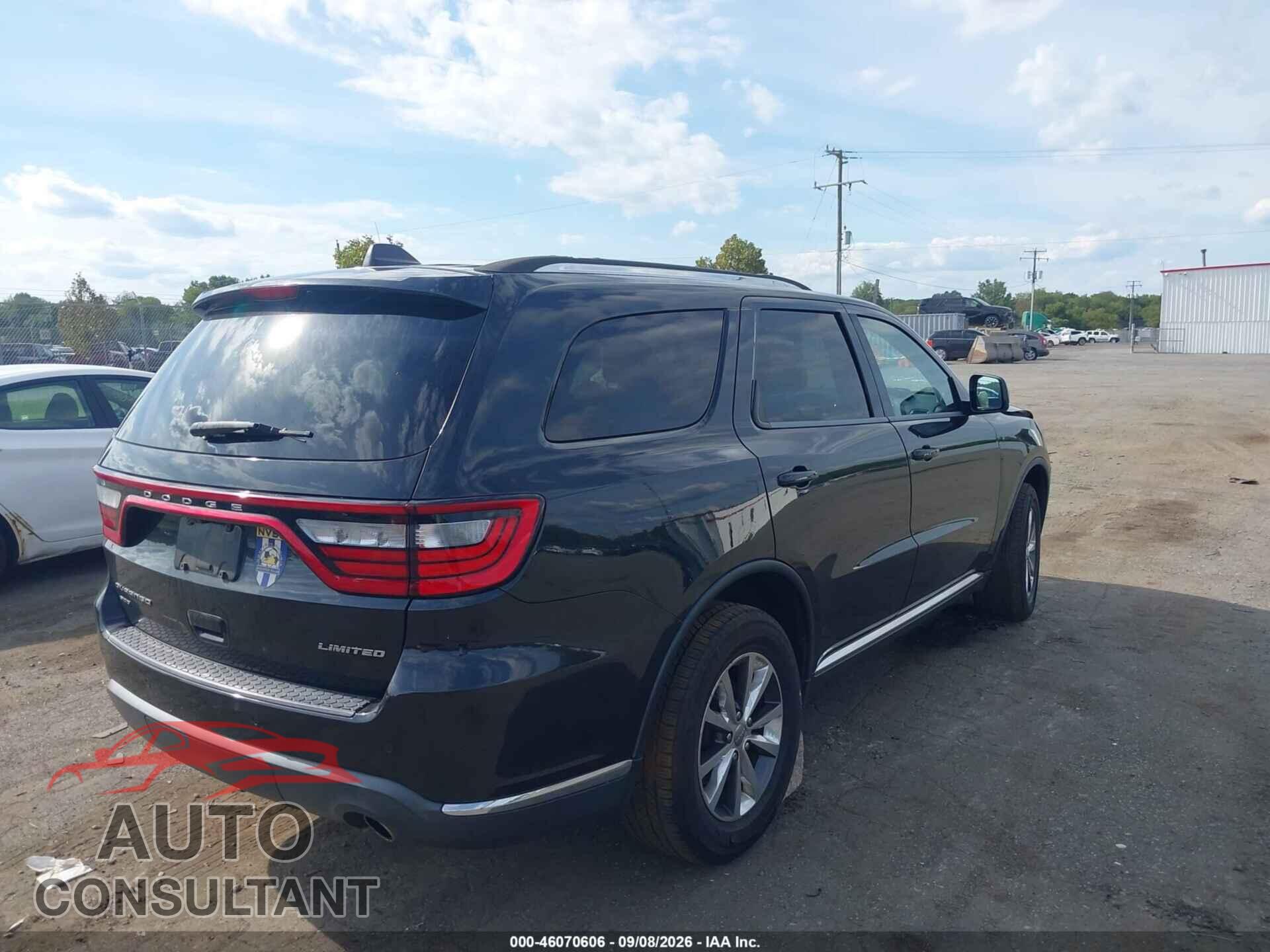 DODGE DURANGO 2016 - 1C4RDJDG4GC375083