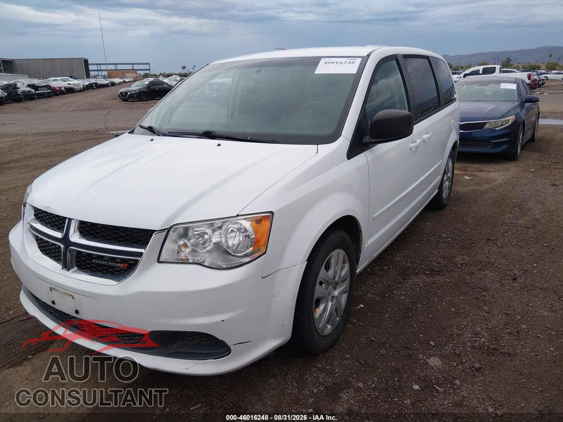 DODGE GRAND CARAVAN 2017 - 2C4RDGBG7HR867217