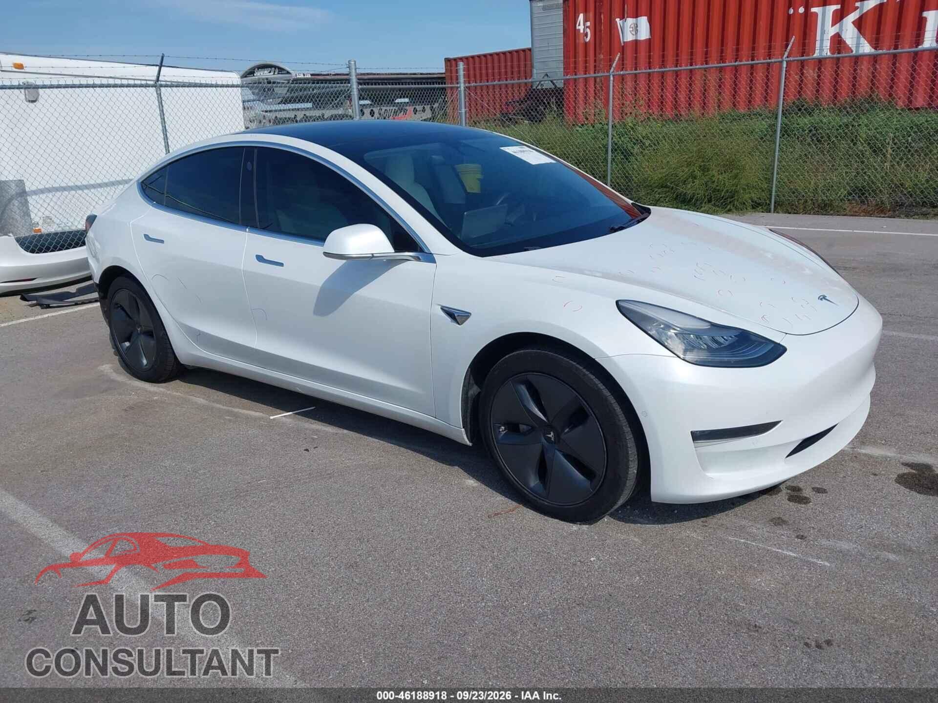 TESLA MODEL 3 2019 - 5YJ3E1EB8KF494448