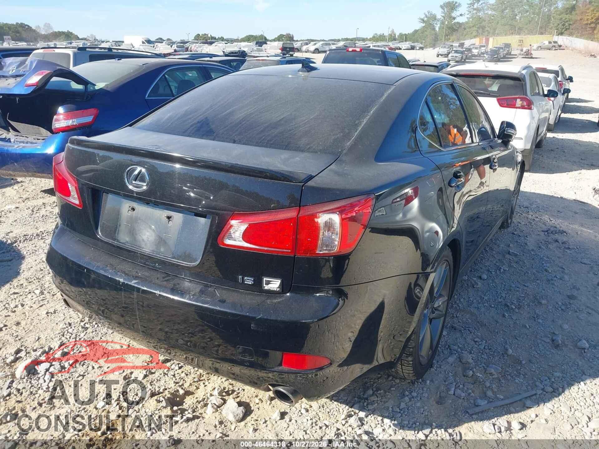 LEXUS IS 250 2012 - JTHBF5C20C5174609