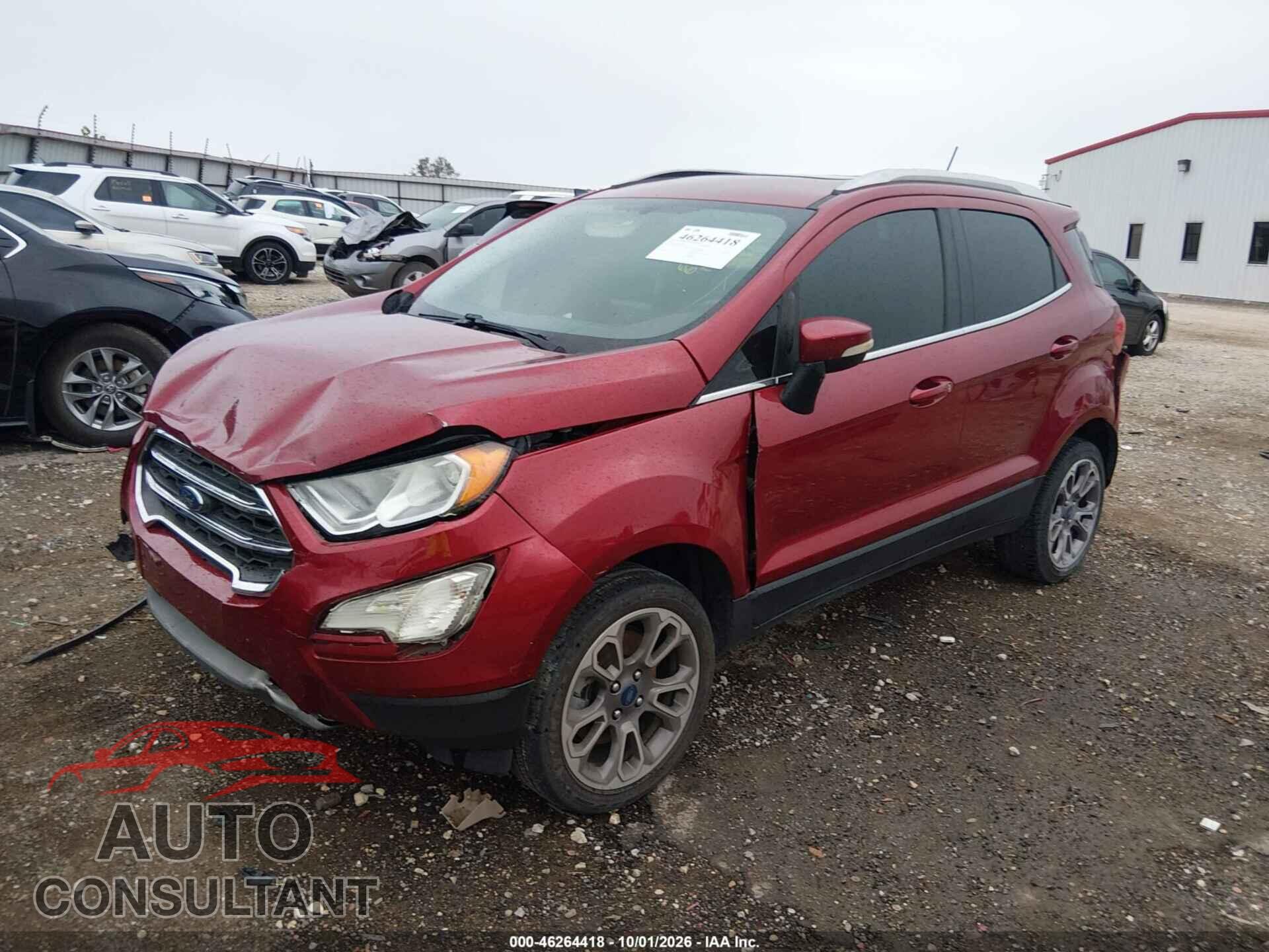 FORD ECOSPORT 2020 - MAJ6S3KL6LC377146
