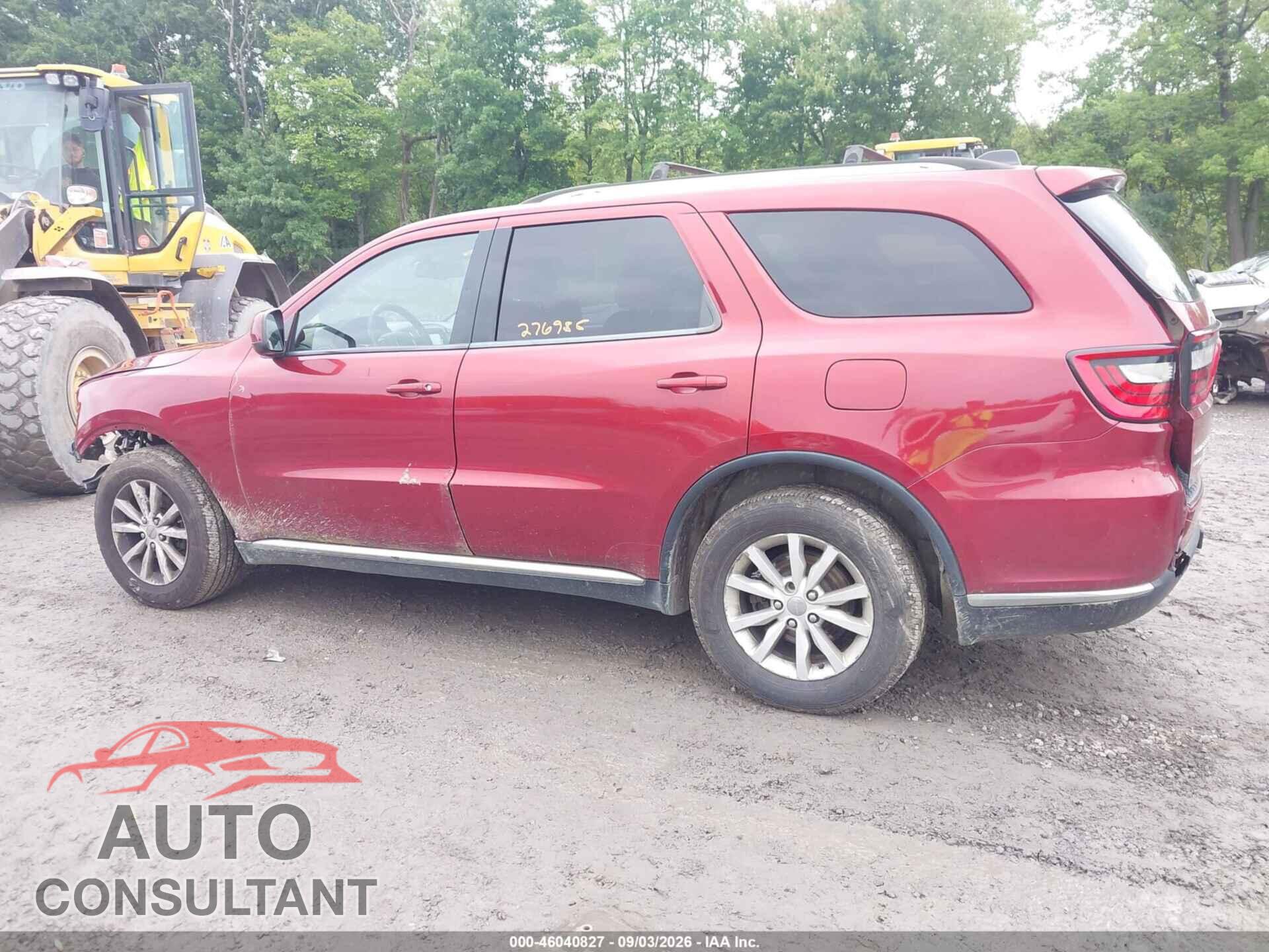 DODGE DURANGO 2015 - 1C4RDJAG1FC810774