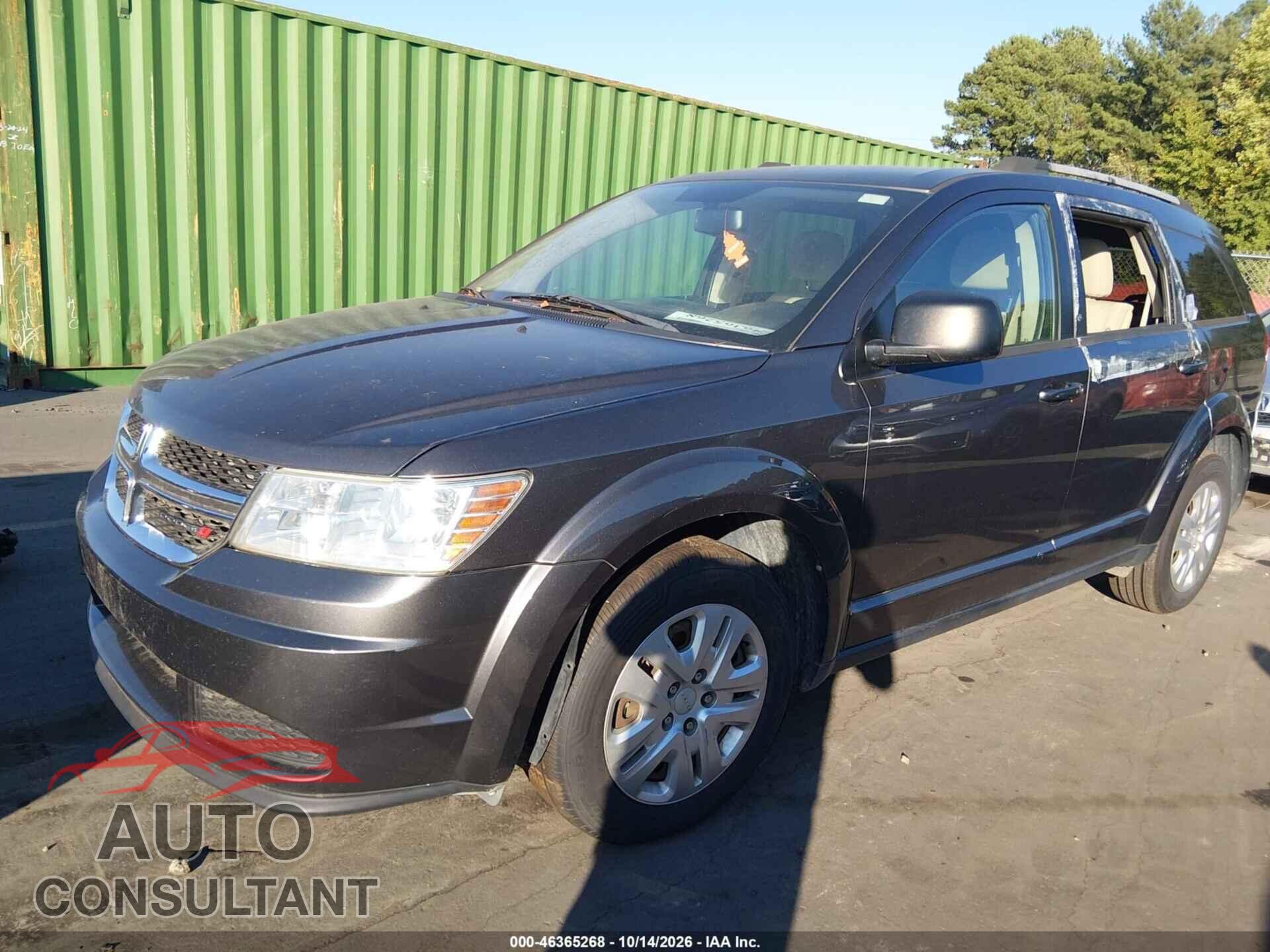 DODGE JOURNEY 2017 - 3C4PDCAB6HT670252