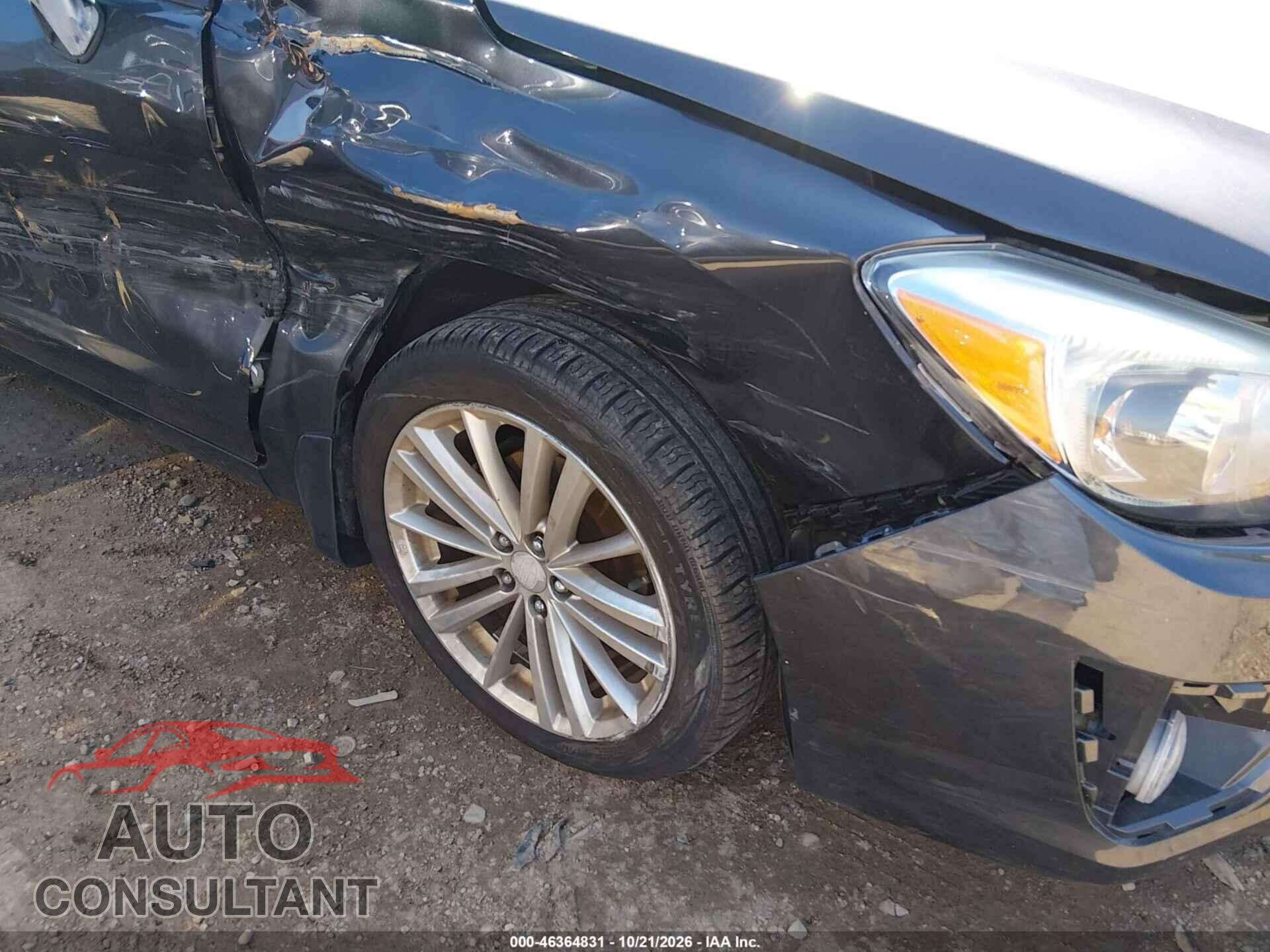 SUBARU IMPREZA 2014 - JF1GPAG64EH227670