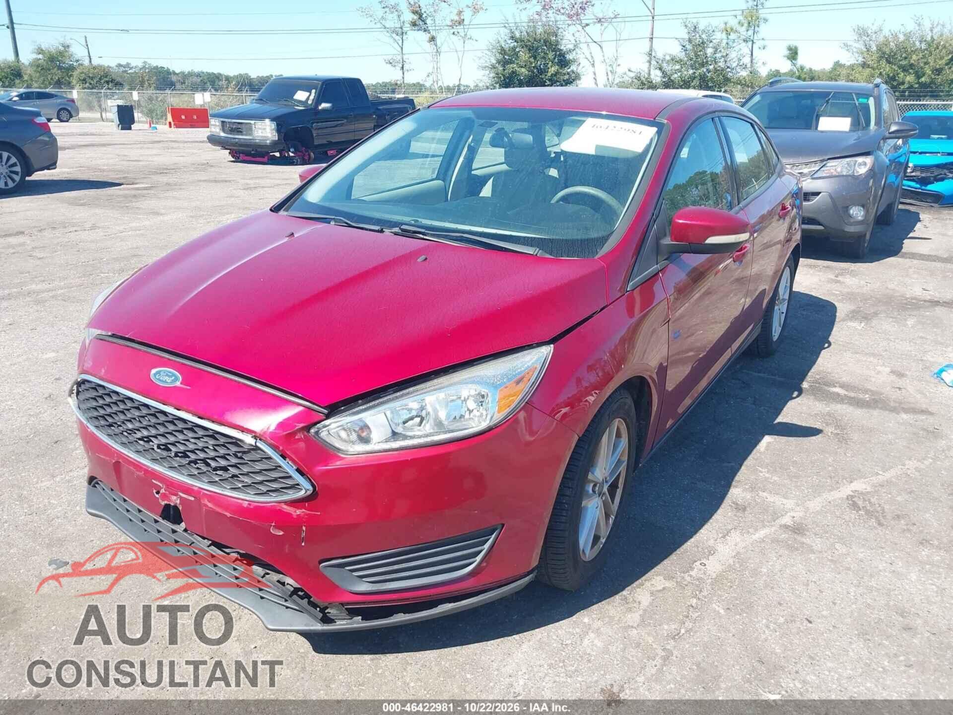 FORD FOCUS 2015 - 1FADP3F21FL312252