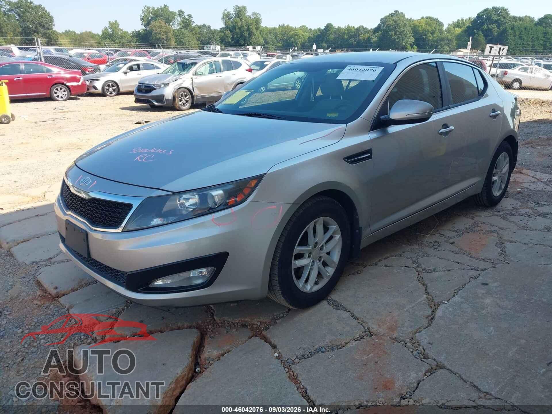 KIA OPTIMA 2012 - KNAGM4A77C5287542
