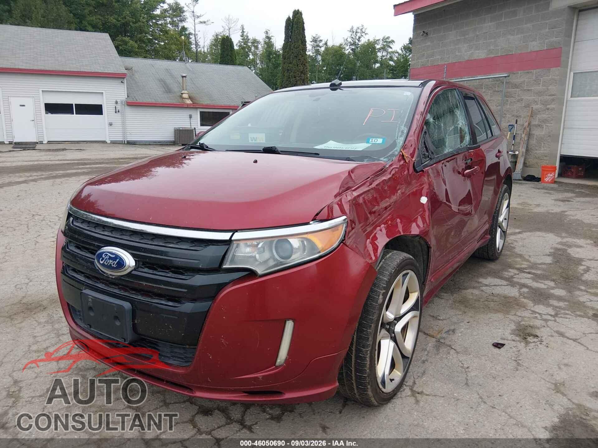 FORD EDGE 2013 - 2FMDK4AK1DBA47041