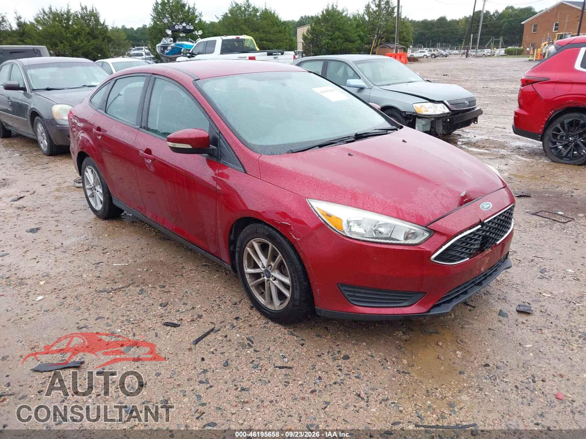 FORD FOCUS 2017 - 1FADP3F20HL345875