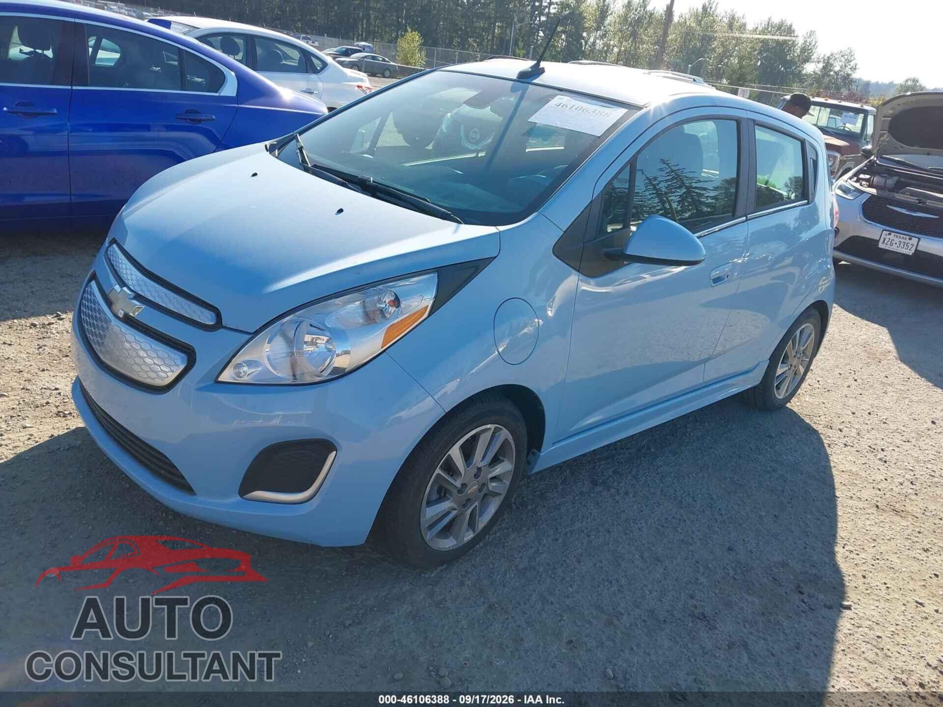 CHEVROLET SPARK EV 2014 - KL8CL6S02EC484062