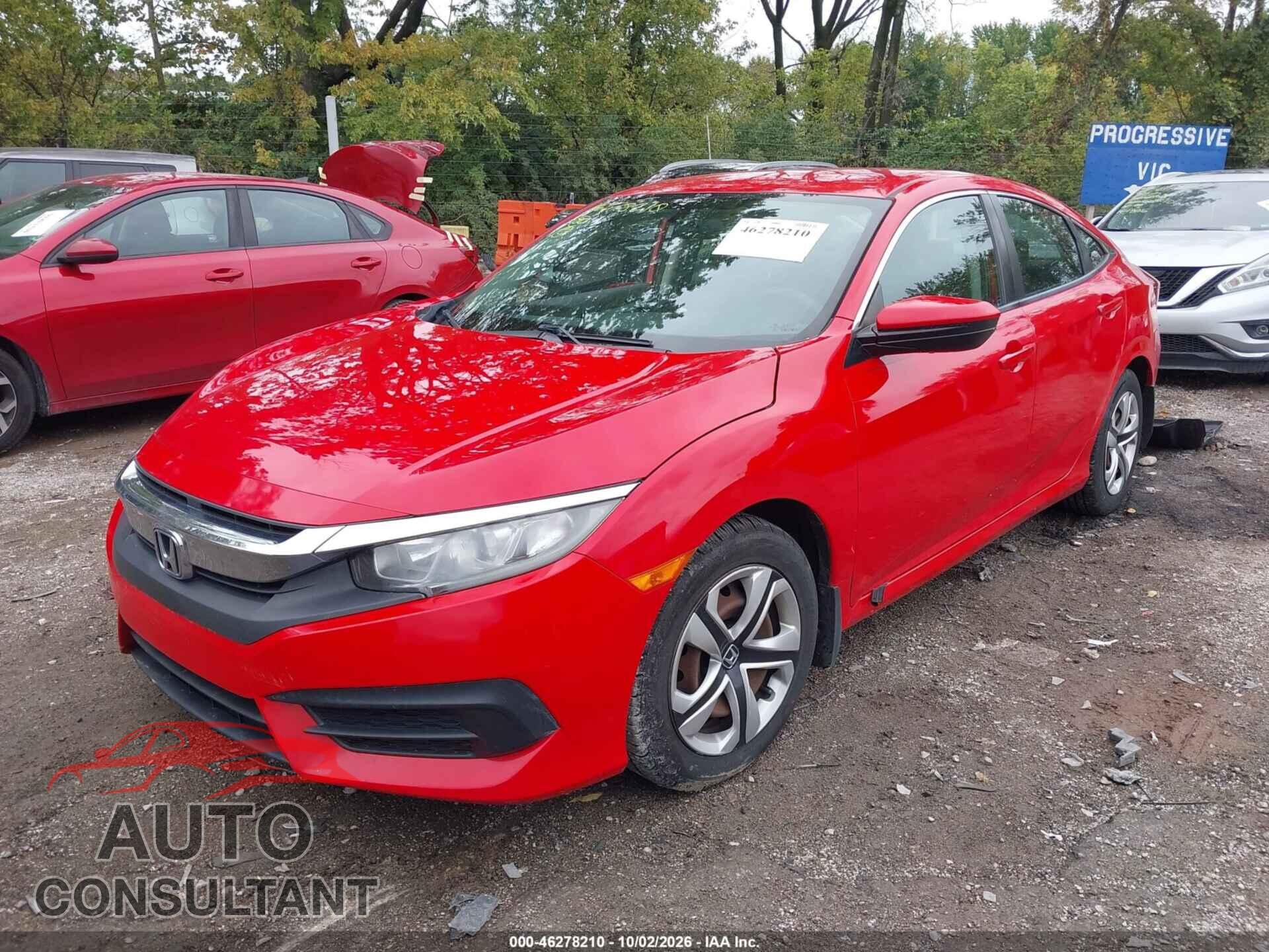 HONDA CIVIC 2017 - 2HGFC2F54HH559804