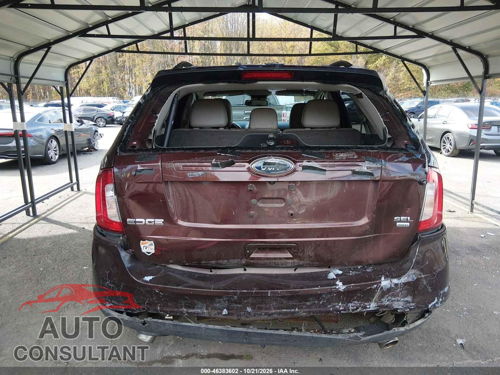 FORD EDGE 2012 - 2FMDK4JC8CBA39221