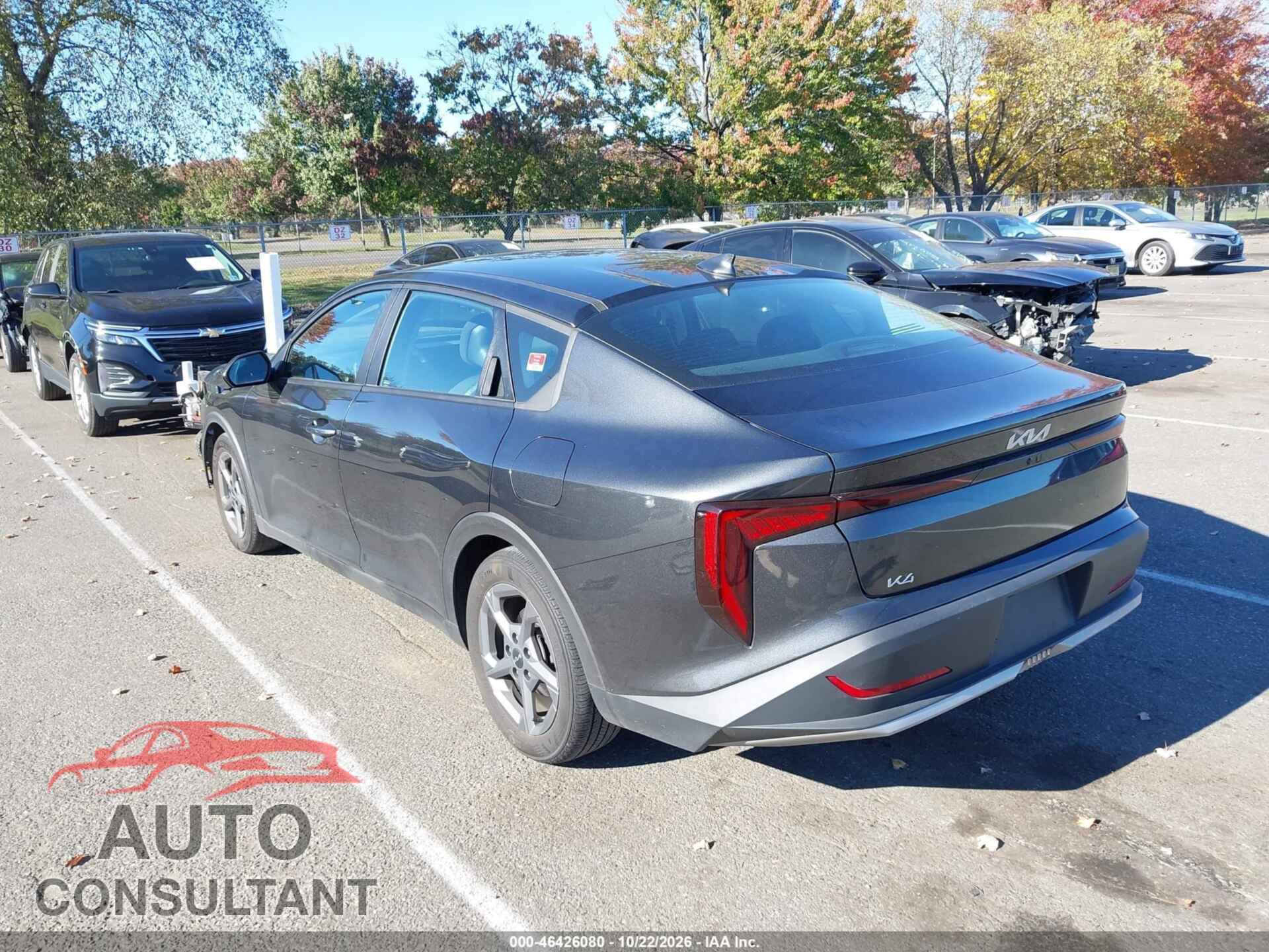 KIA K4 2025 - 3KPFT4DE4SE149715