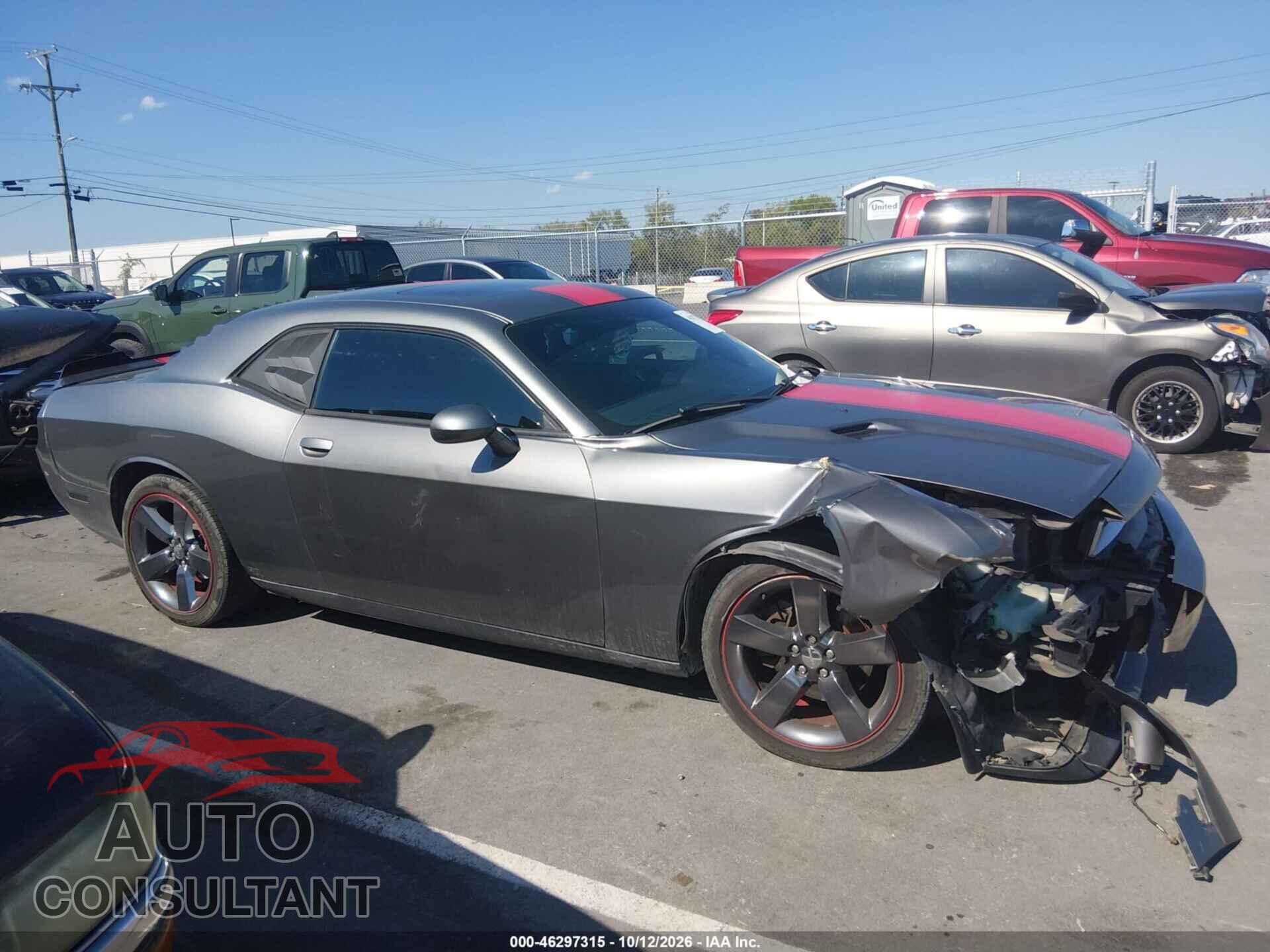 DODGE CHALLENGER 2012 - 2C3CDYAG2CH292542