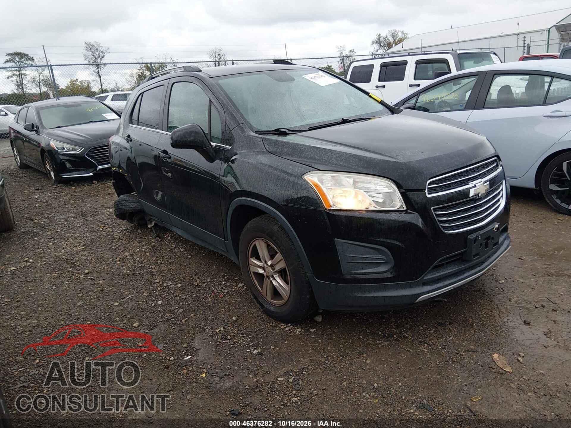 CHEVROLET TRAX 2015 - KL7CJRSB9FB206490