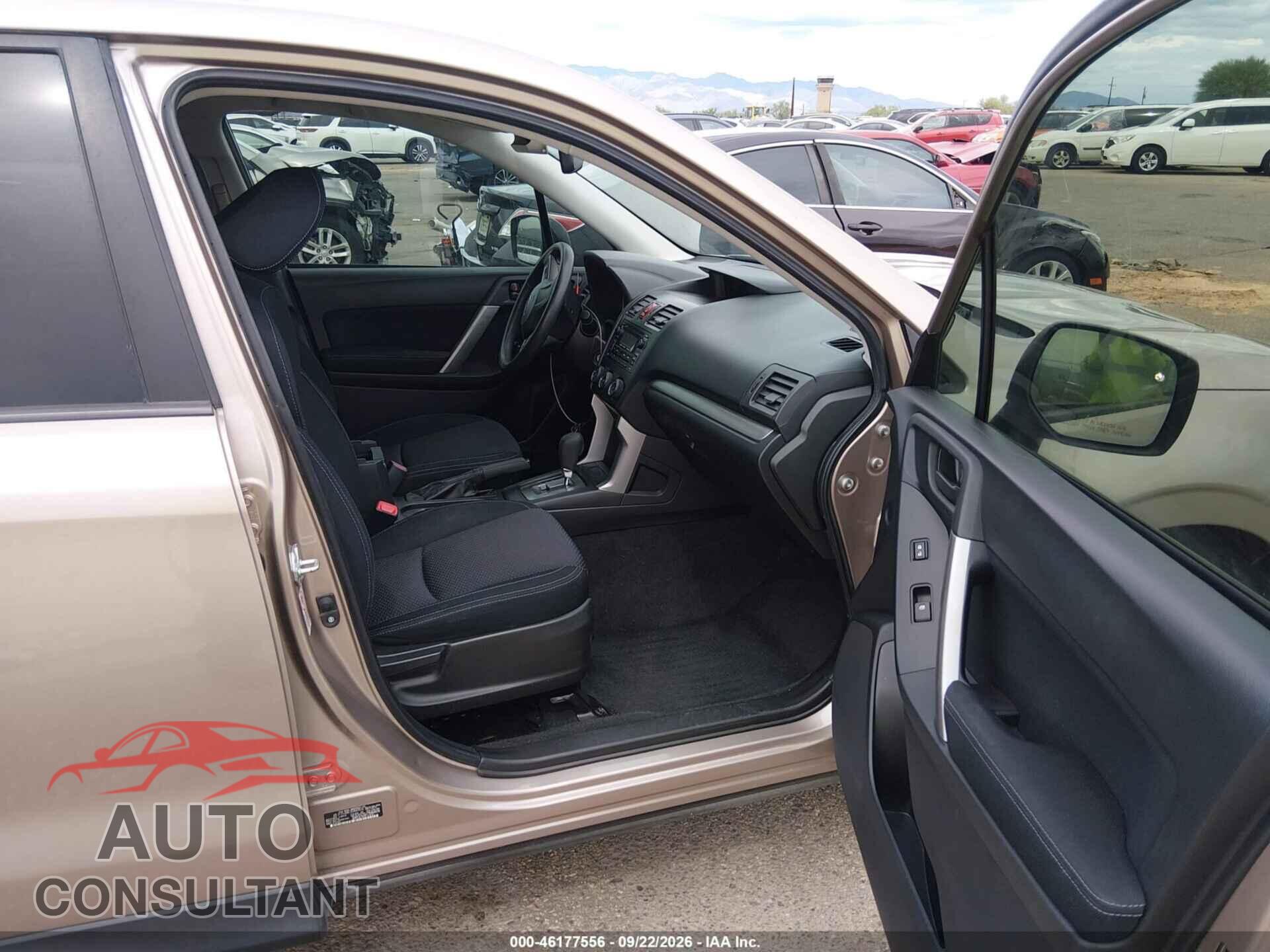 SUBARU FORESTER 2014 - JF2SJAAC7EH487616