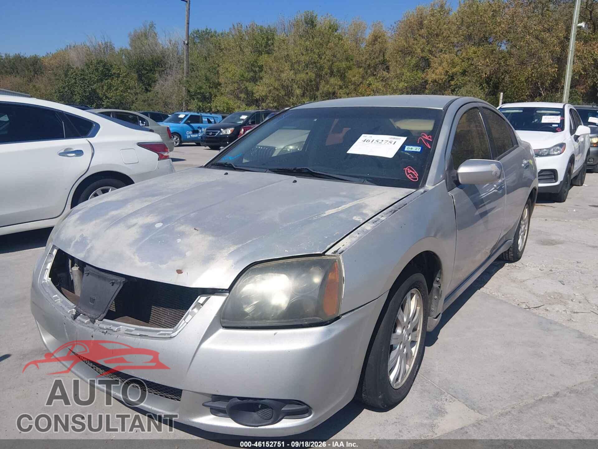 MITSUBISHI GALANT 2011 - 4A32B2FF8BE021174