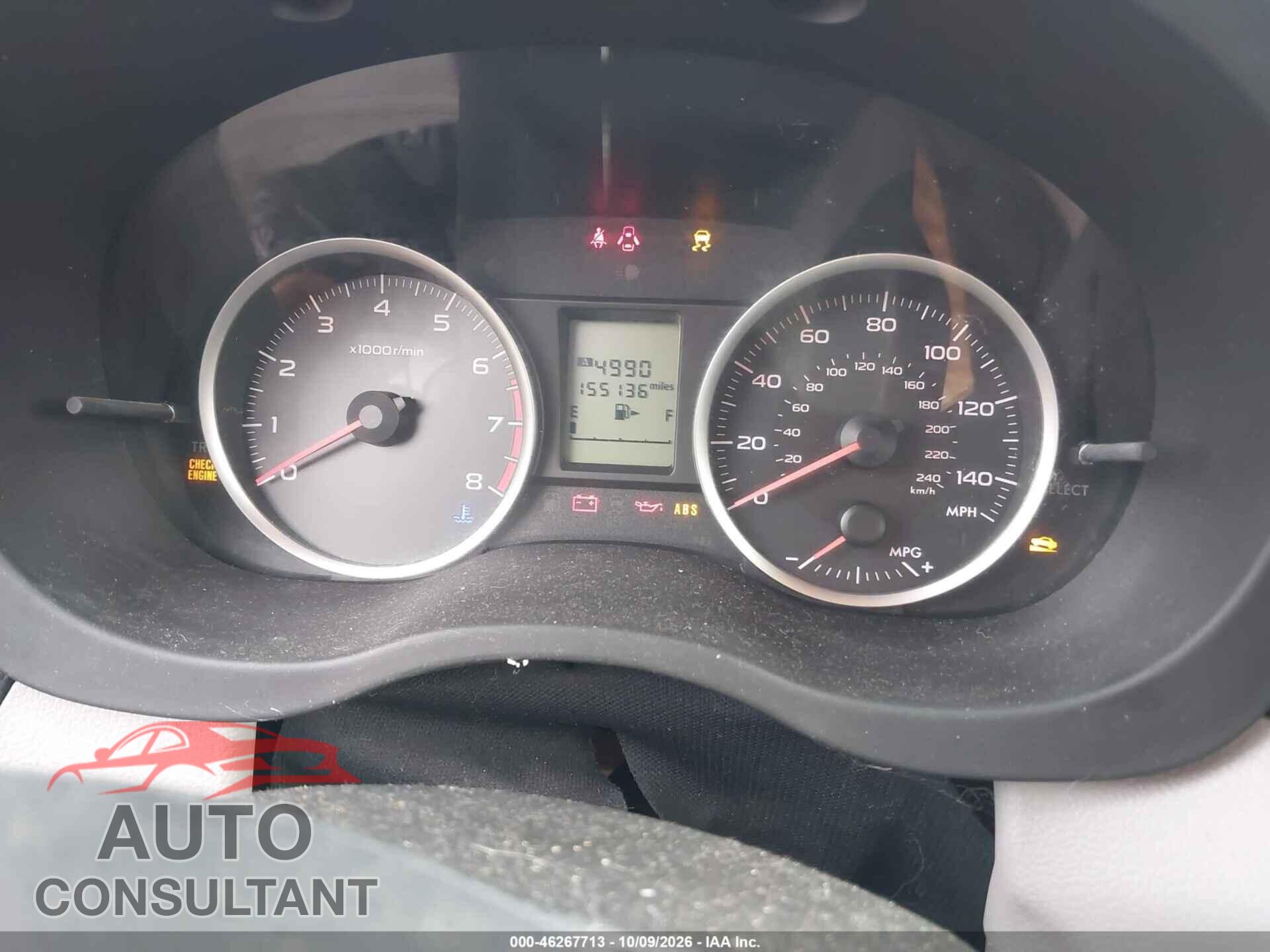 SUBARU FORESTER 2014 - JF2SJAAC2EG416183