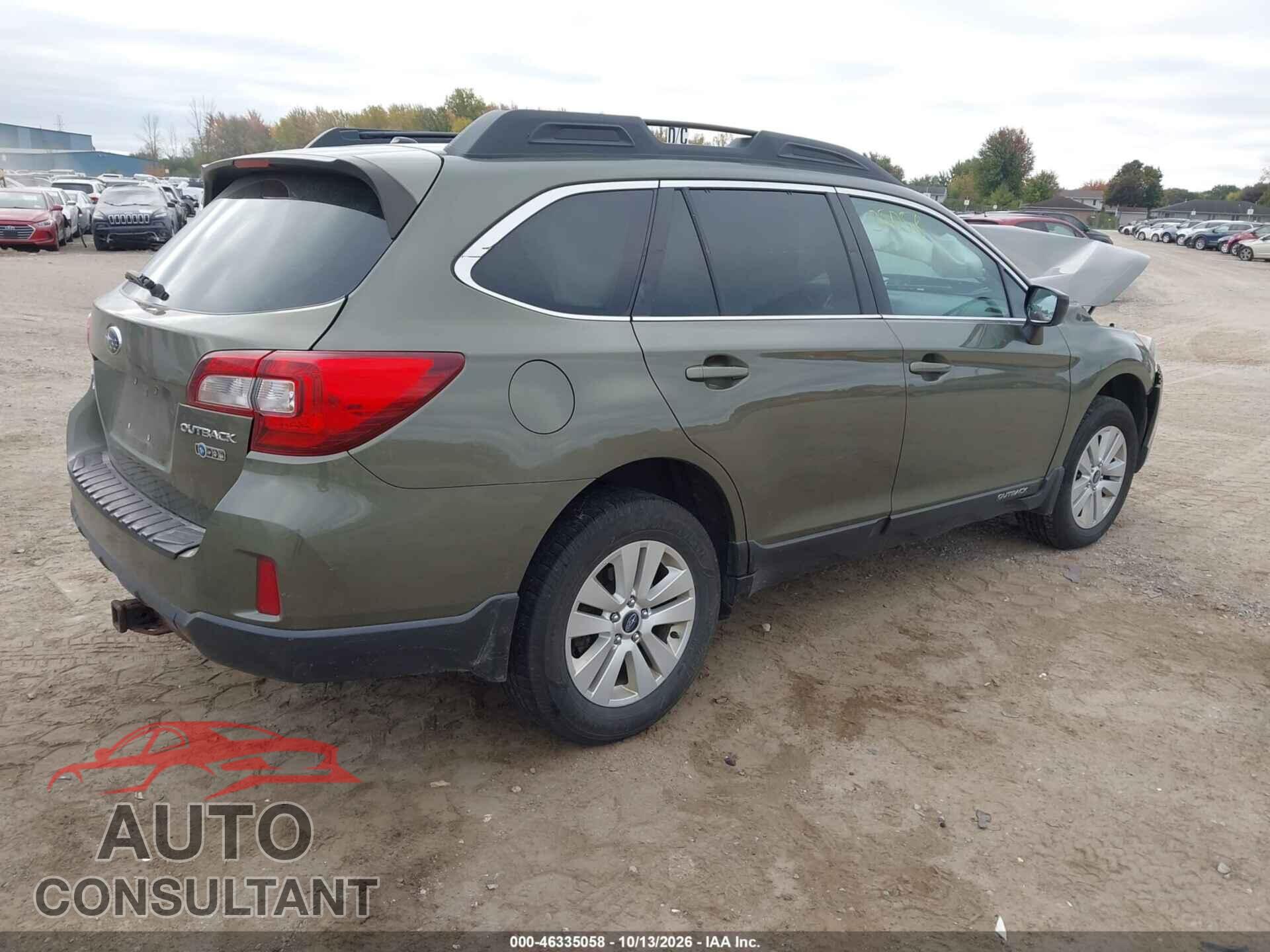 SUBARU OUTBACK 2015 - 4S4BSBCC4F3243737