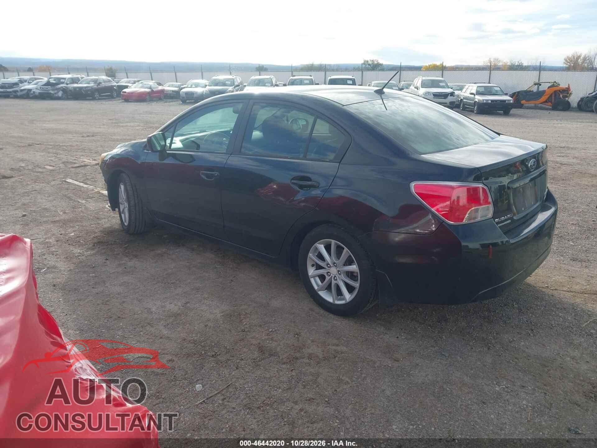 SUBARU IMPREZA 2013 - JF1GJAC60DH013863