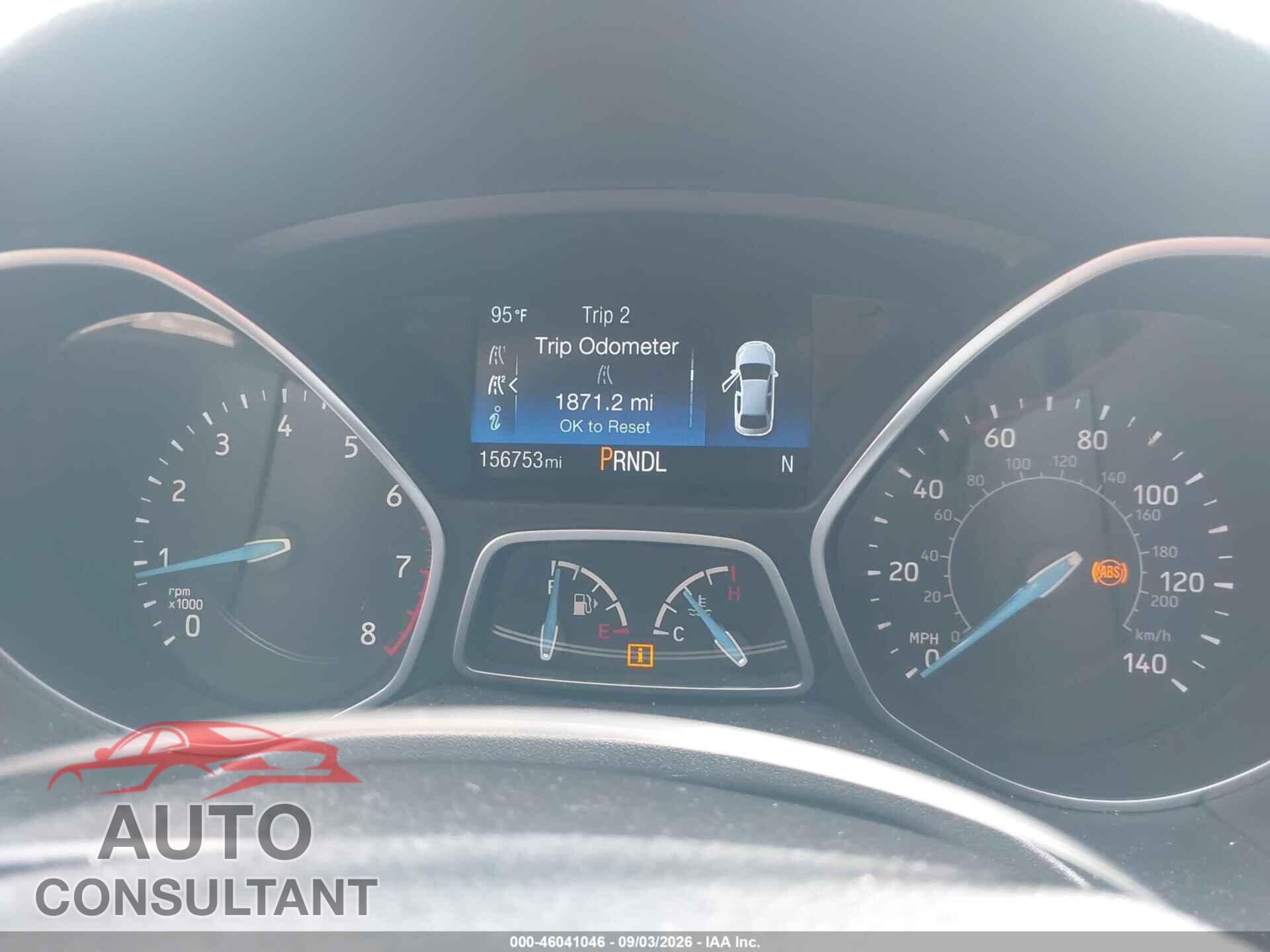 FORD FOCUS 2017 - 1FADP3F27HL321993