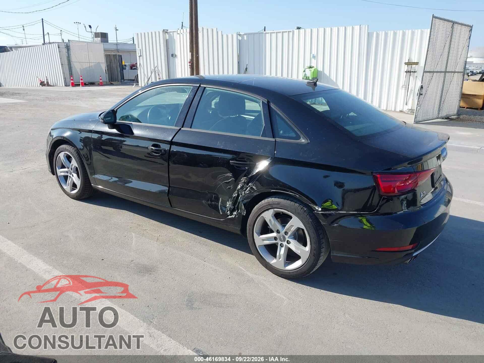 AUDI A3 2017 - WAUAUGFF7H1056906