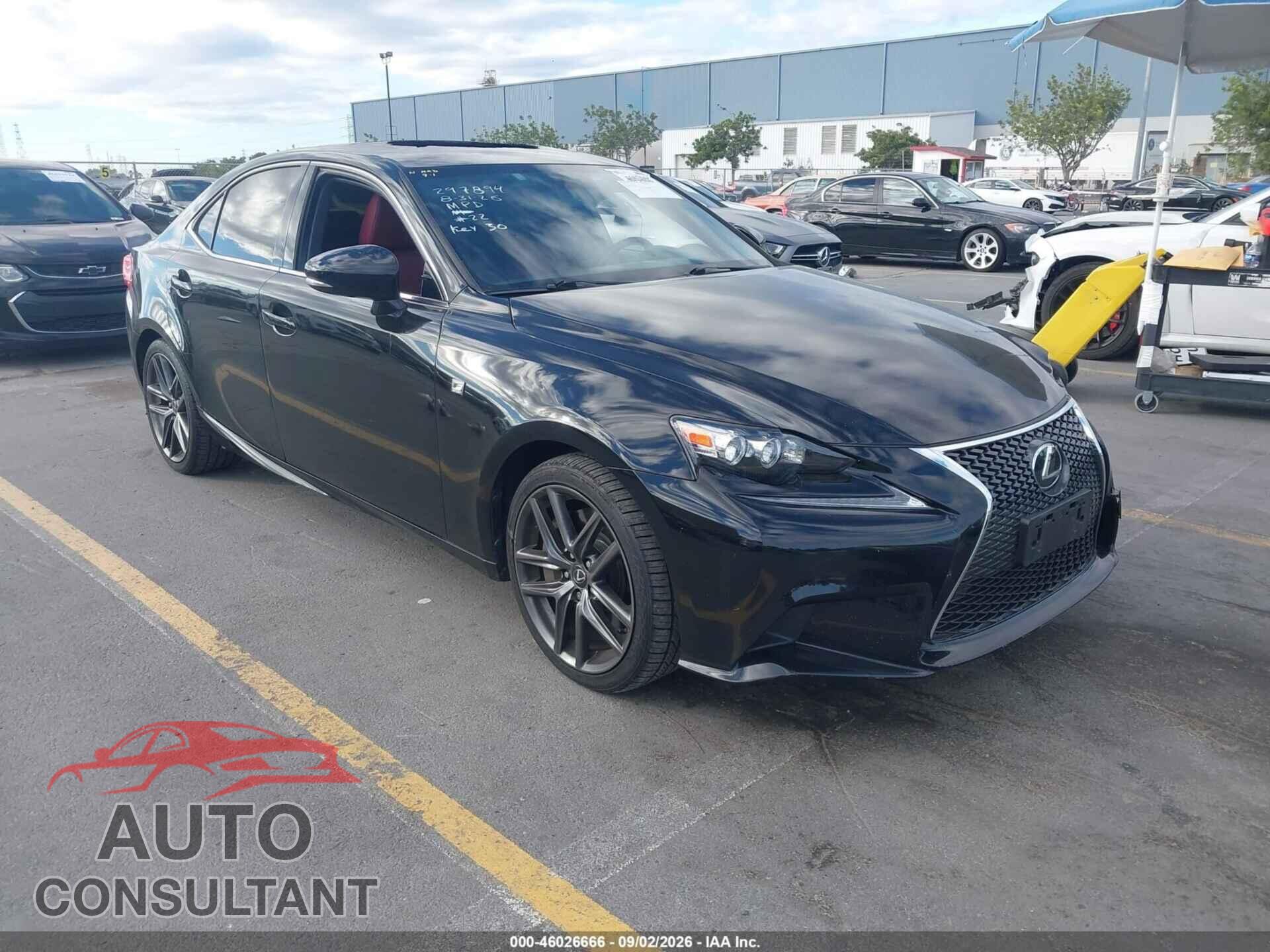 LEXUS IS 350 2014 - JTHBE1D28E5007539