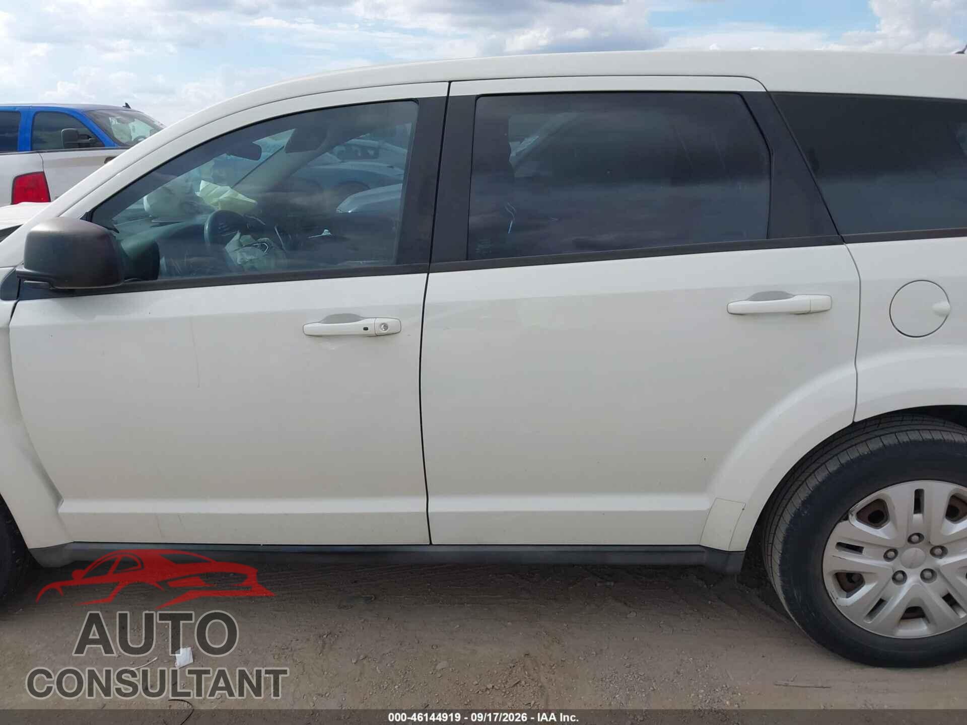 DODGE JOURNEY 2013 - 3C4PDCAB7DT695252