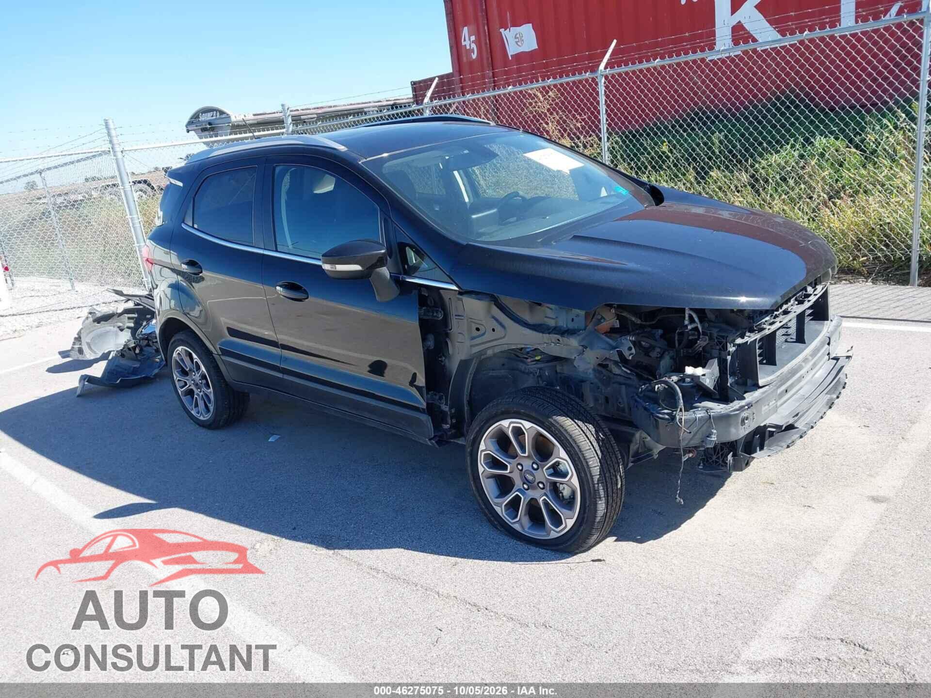 FORD ECOSPORT 2020 - MAJ6S3KL7LC316131