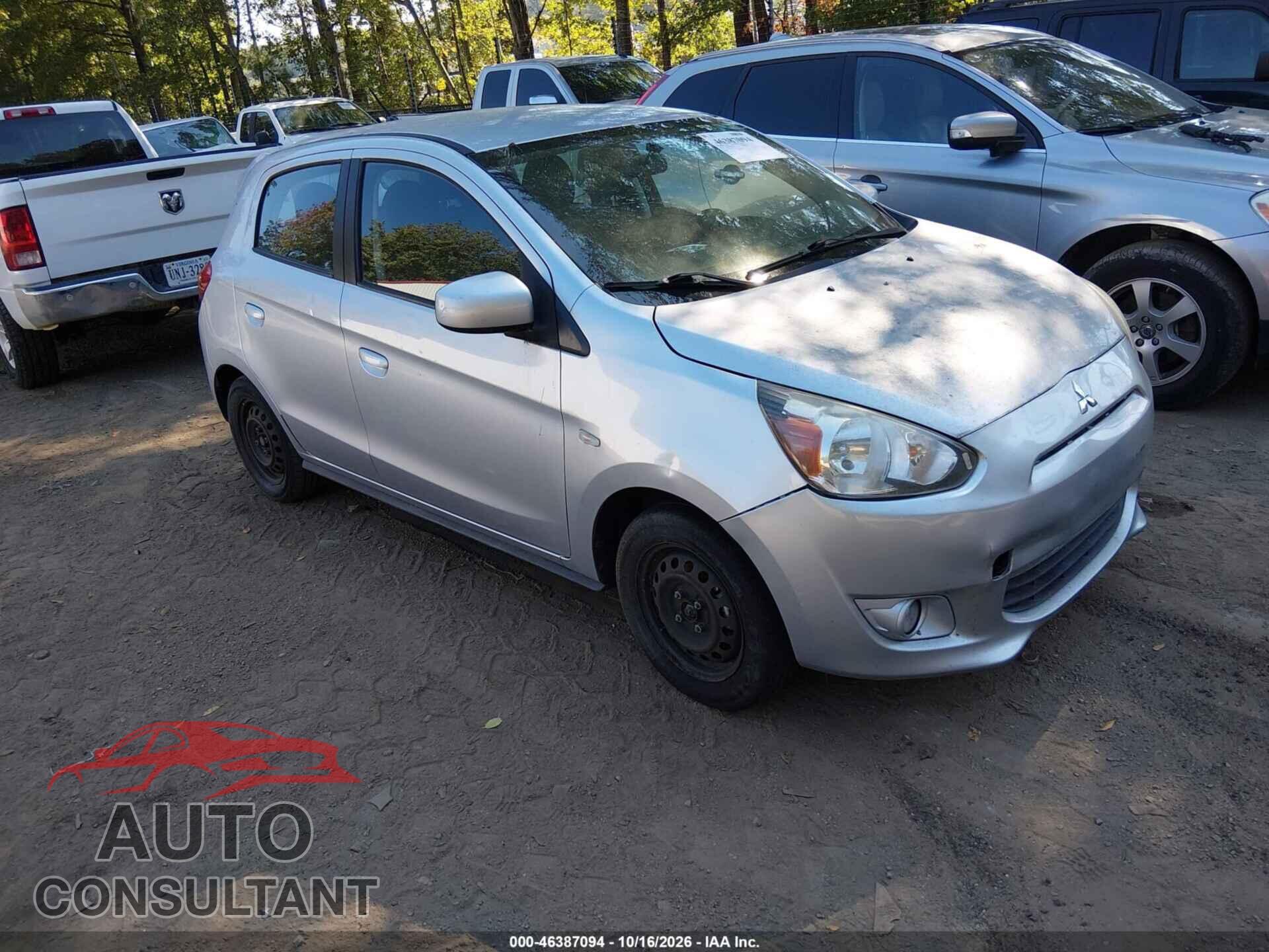 MITSUBISHI MIRAGE 2015 - ML32A3HJ2FH047046