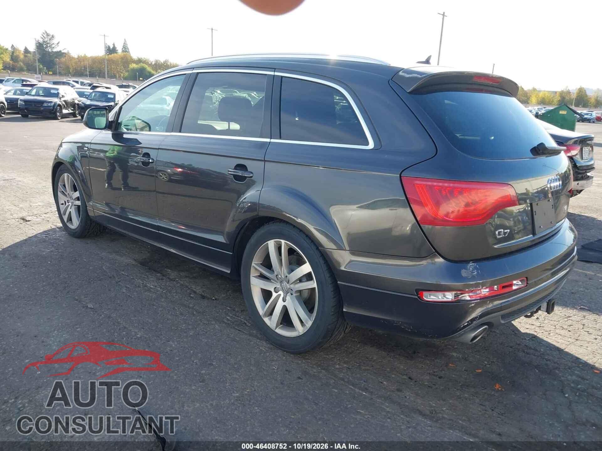 AUDI Q7 2012 - WA1WMAFE9CD003476