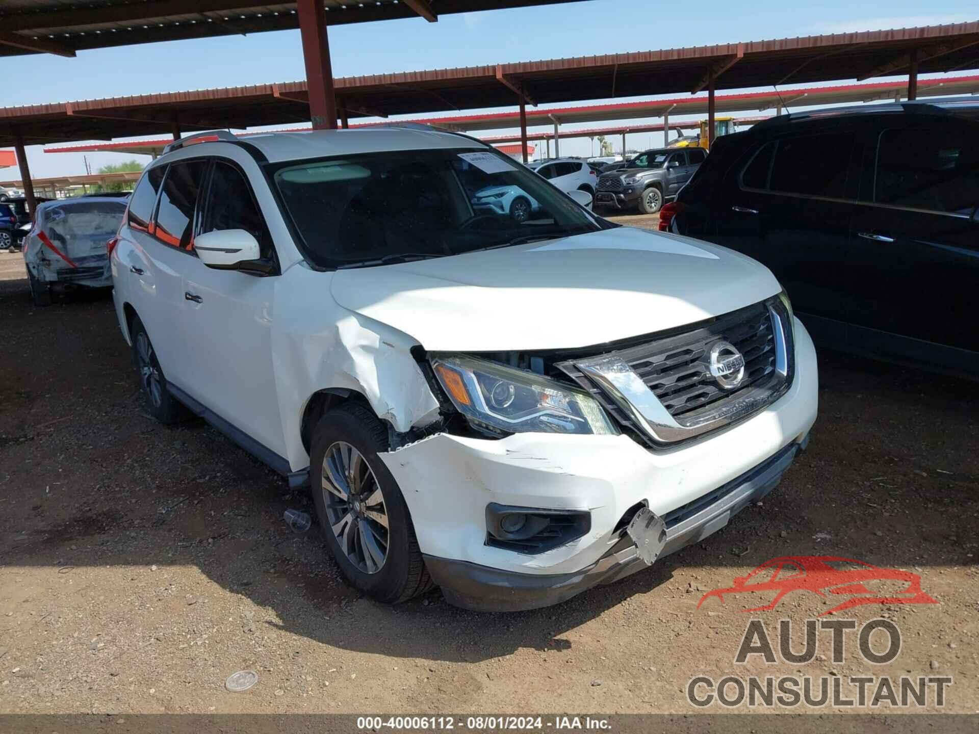 NISSAN PATHFINDER 2017 - 5N1DR2MN9HC685744