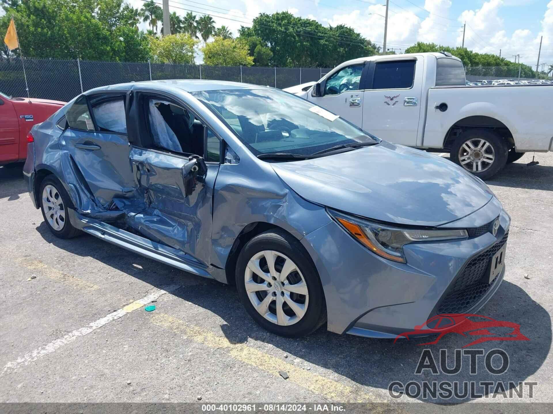 TOYOTA COROLLA 2020 - 5YFEPRAE7LP020577