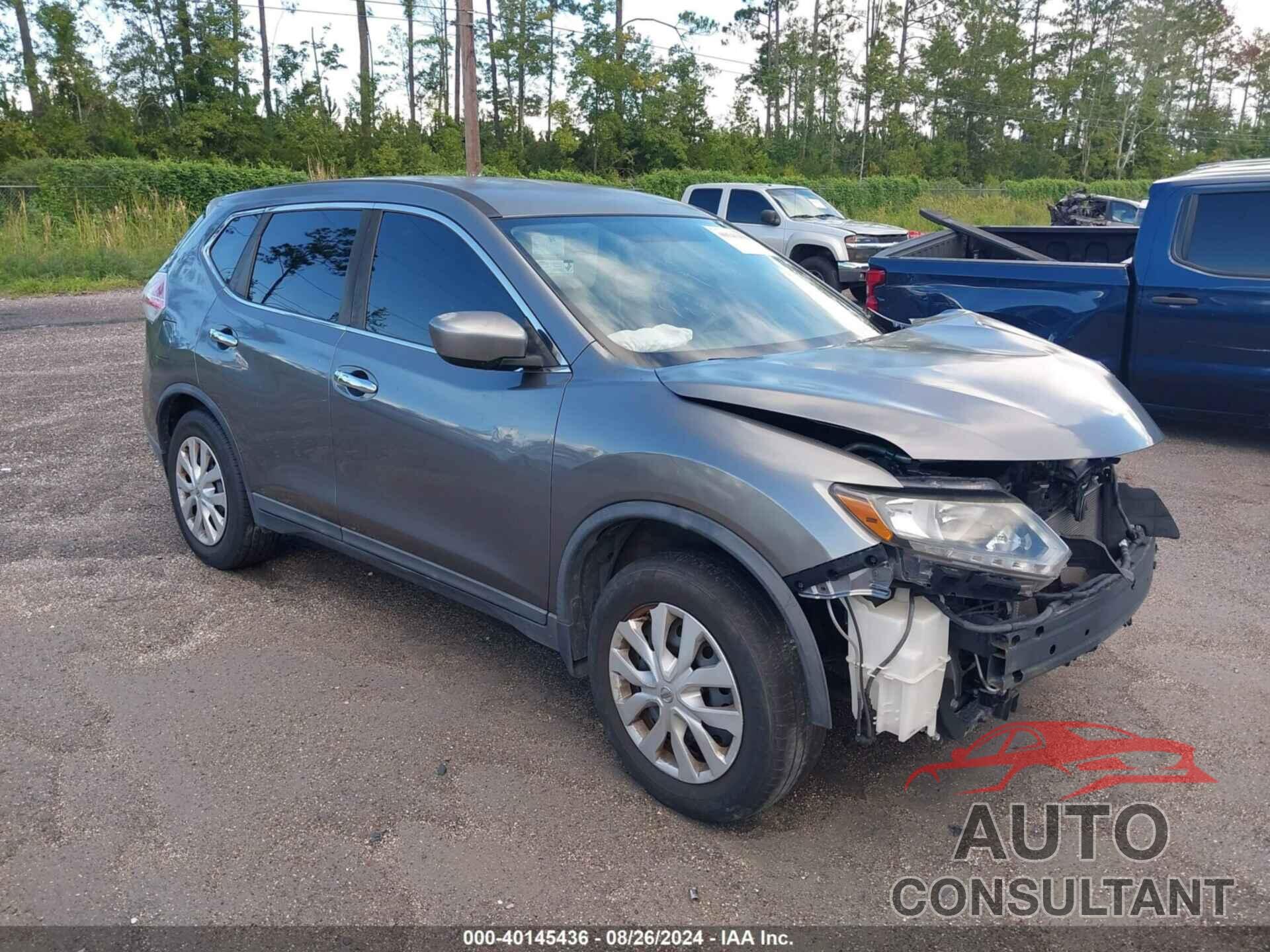 NISSAN ROGUE 2016 - KNMAT2MT9GP679408