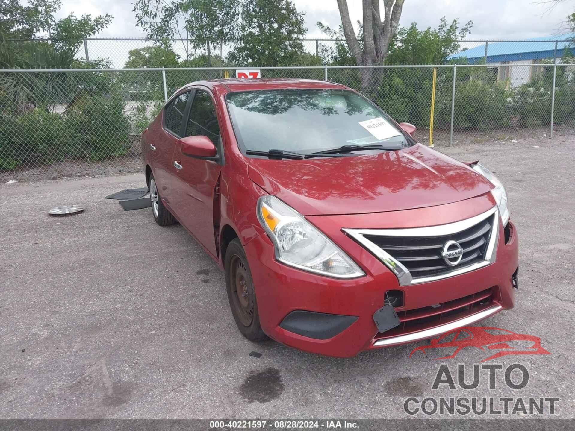 NISSAN VERSA 2017 - 3N1CN7AP5HK429726