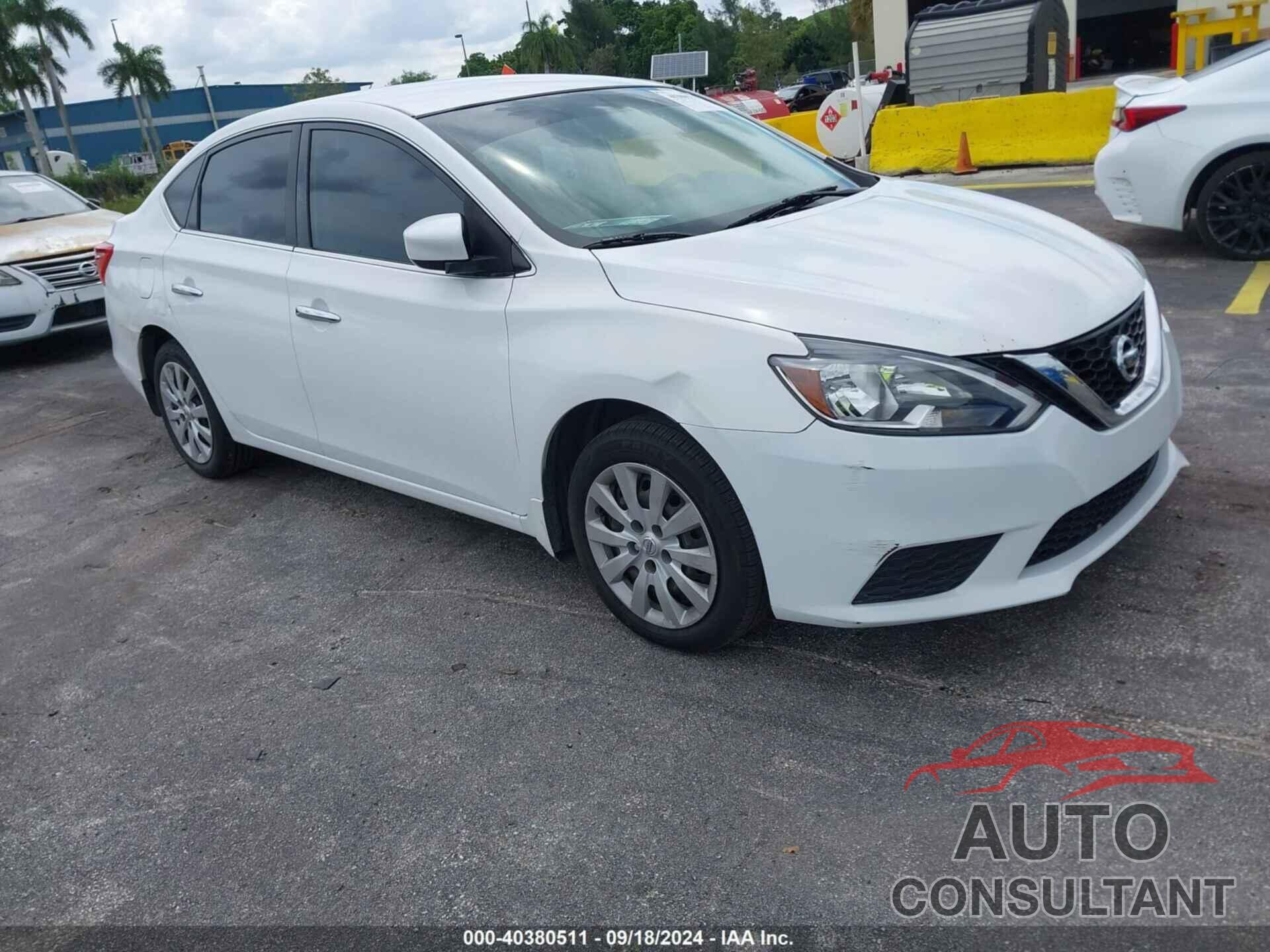 NISSAN SENTRA 2019 - 3N1AB7AP7KY260443