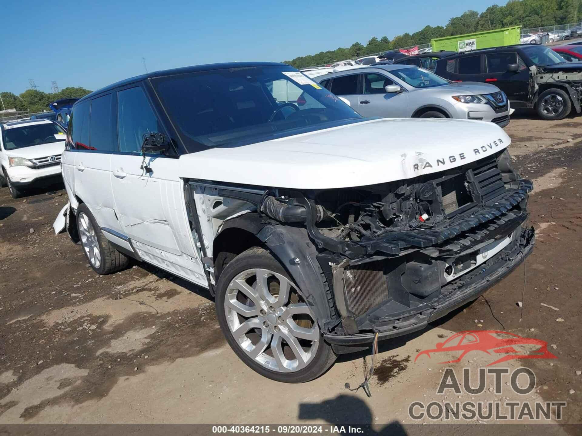 LAND ROVER RANGE ROVER 2016 - SALGS2EF9GA253901