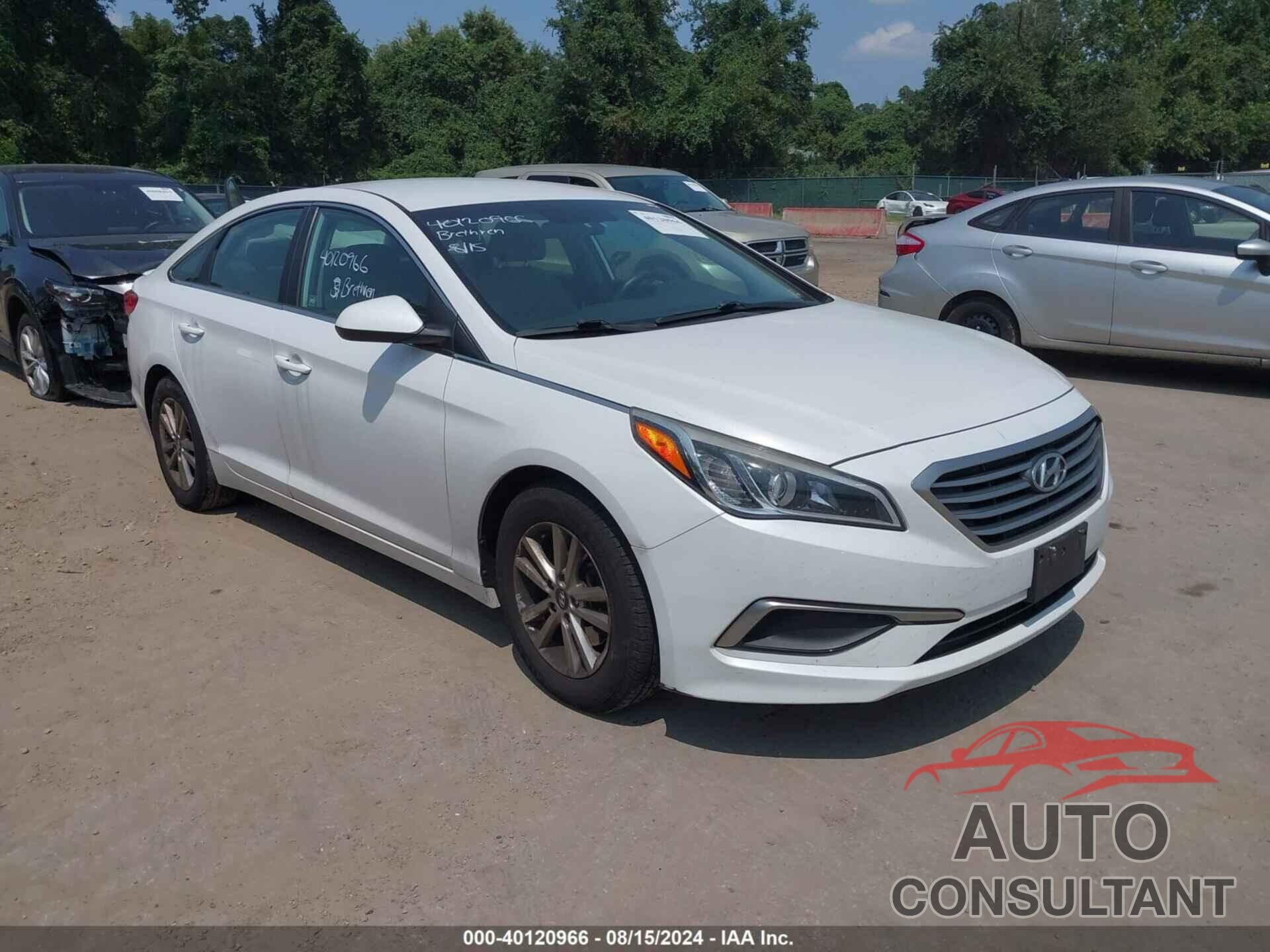 HYUNDAI SONATA 2017 - 5NPE24AF9HH595164