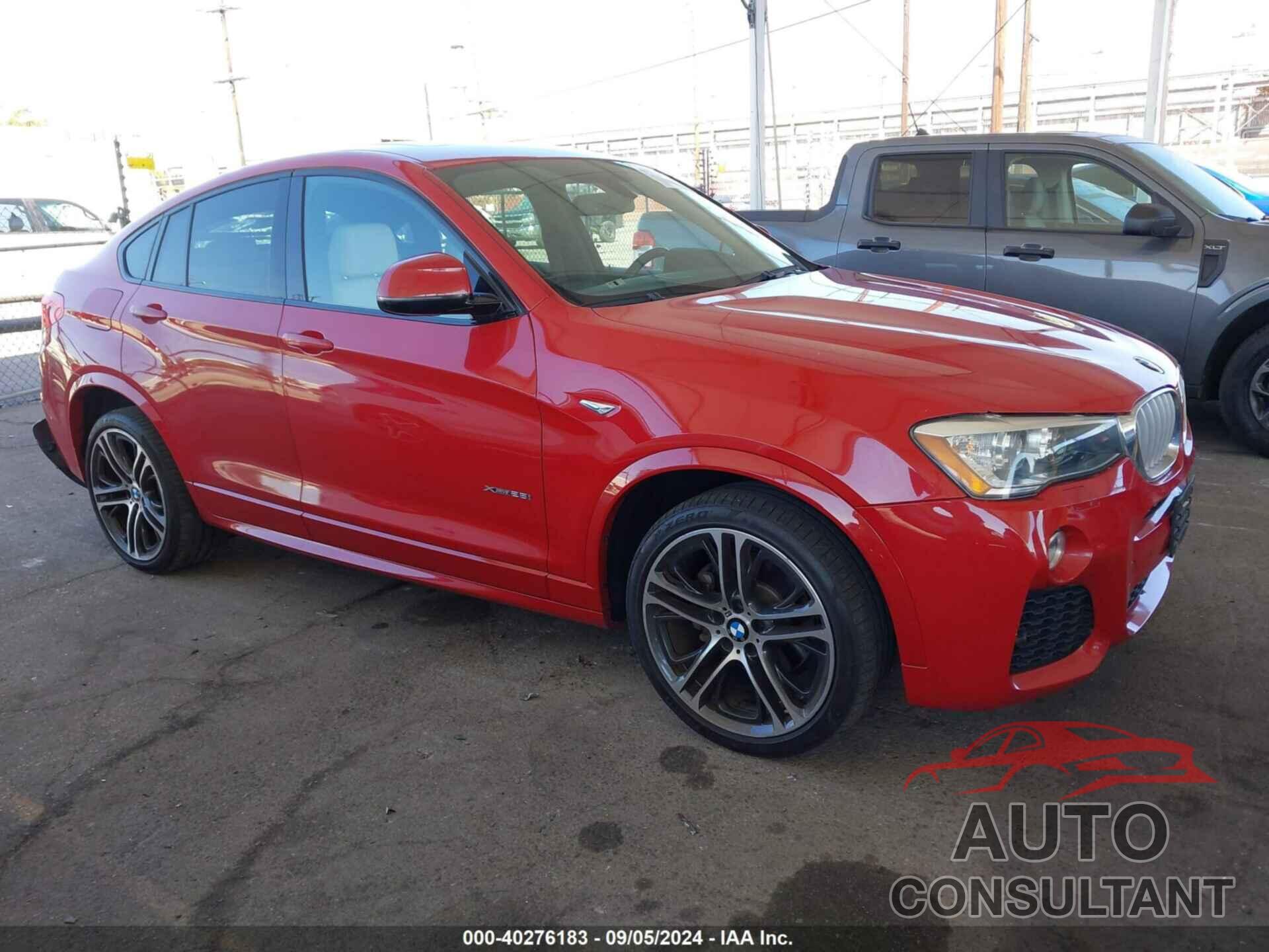 BMW X4 2016 - 5UXXW3C59G0R19638